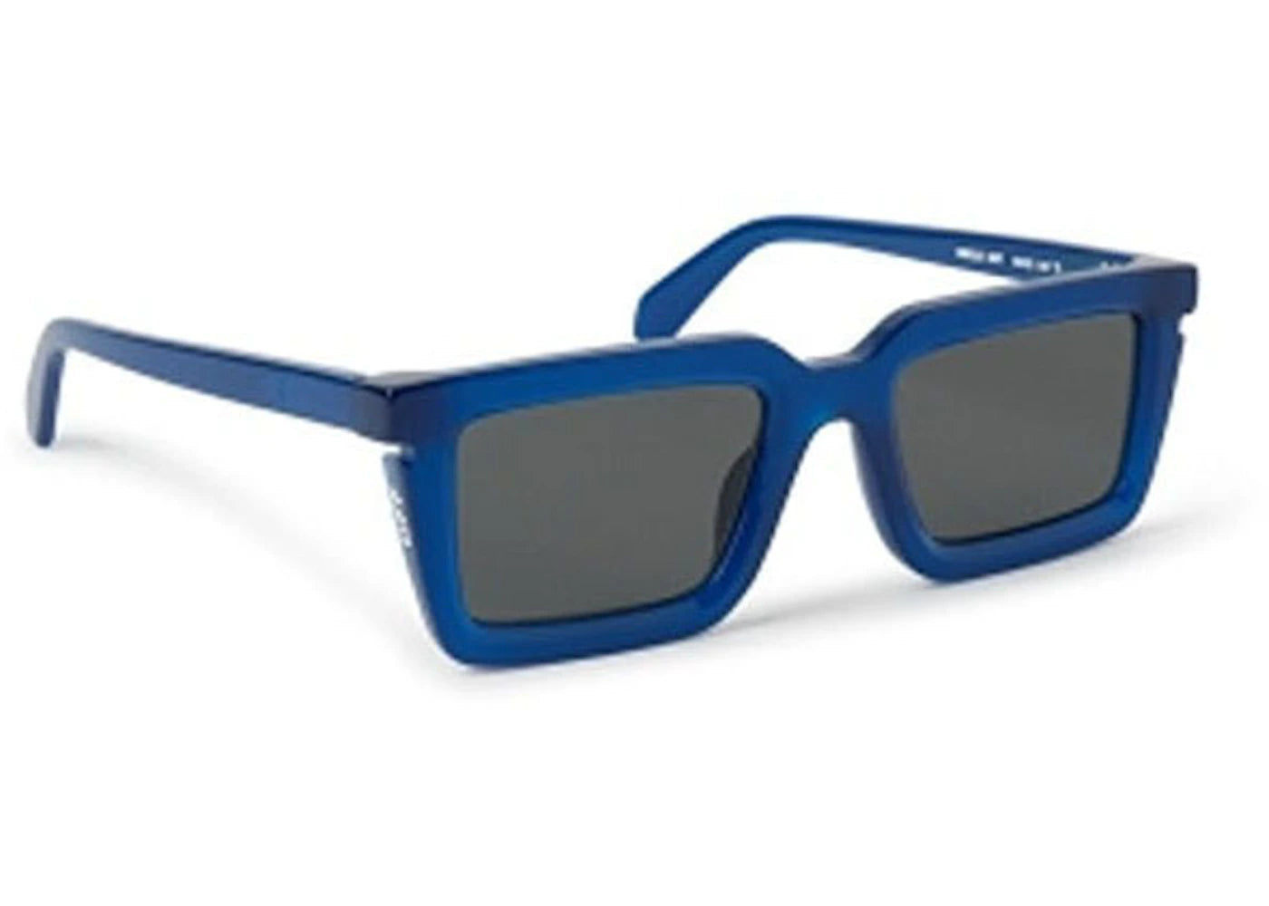 off-white tucson square sunglasses blue/dark grey (oeri113s24pla0014507-fr)