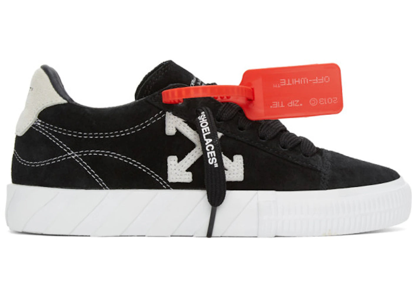 Off-White Vulc Low Black White Sole (Women'S)