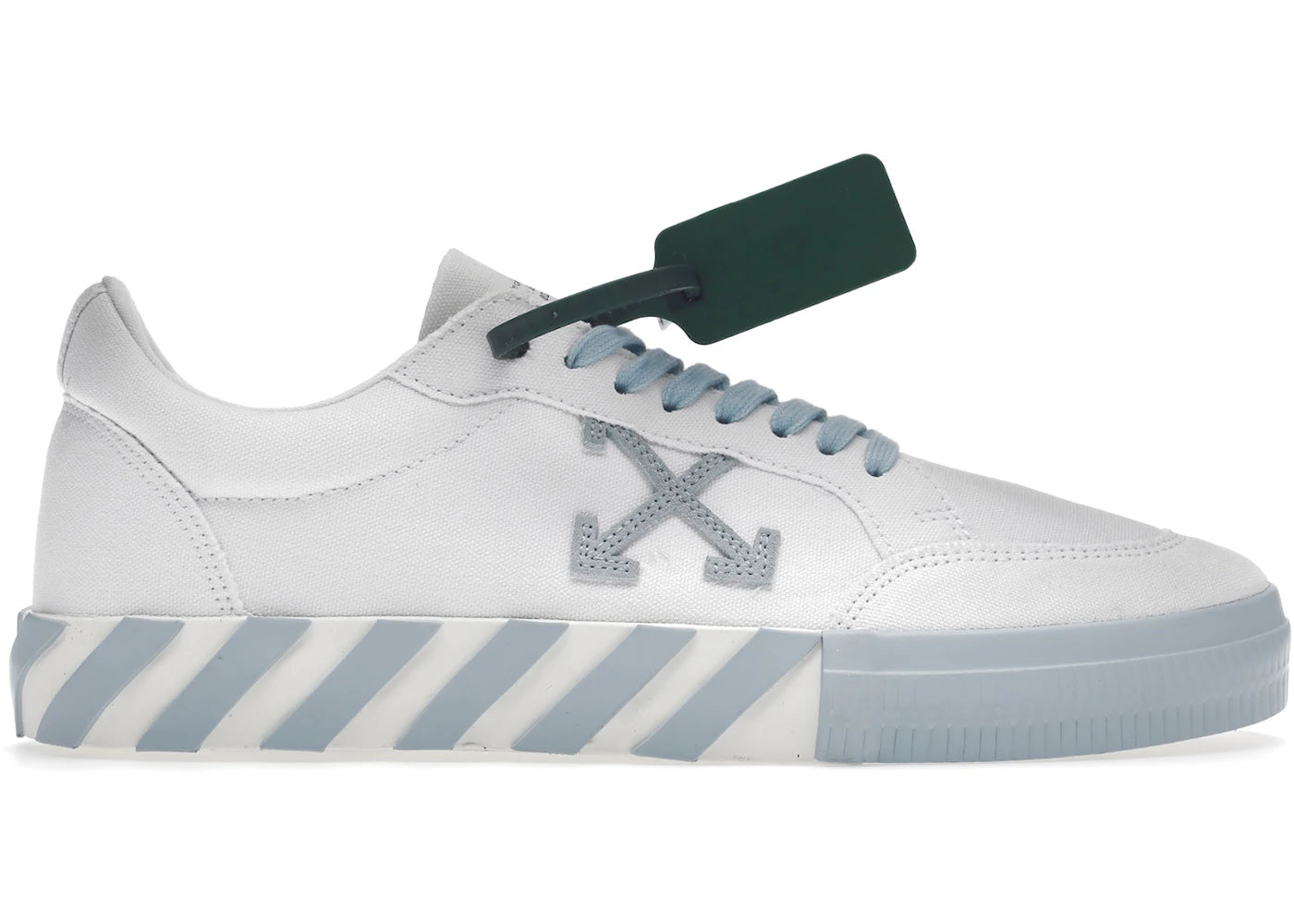 Off-White Vulc Low Cotton White Light Blue