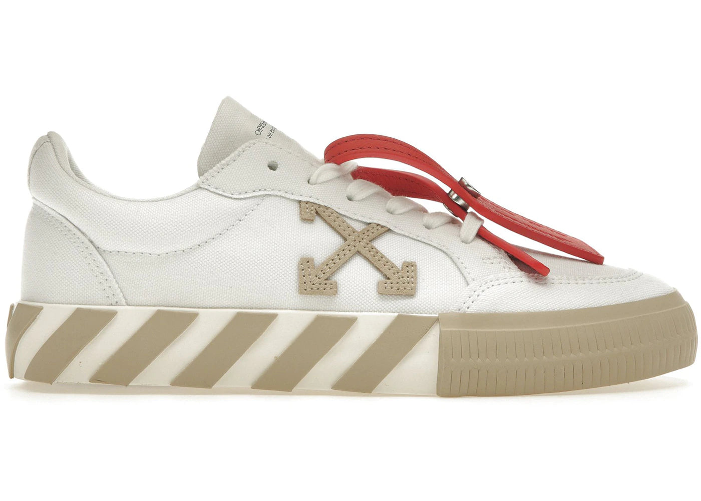 Off-White Vulc Low White Beige Orange (Women'S)