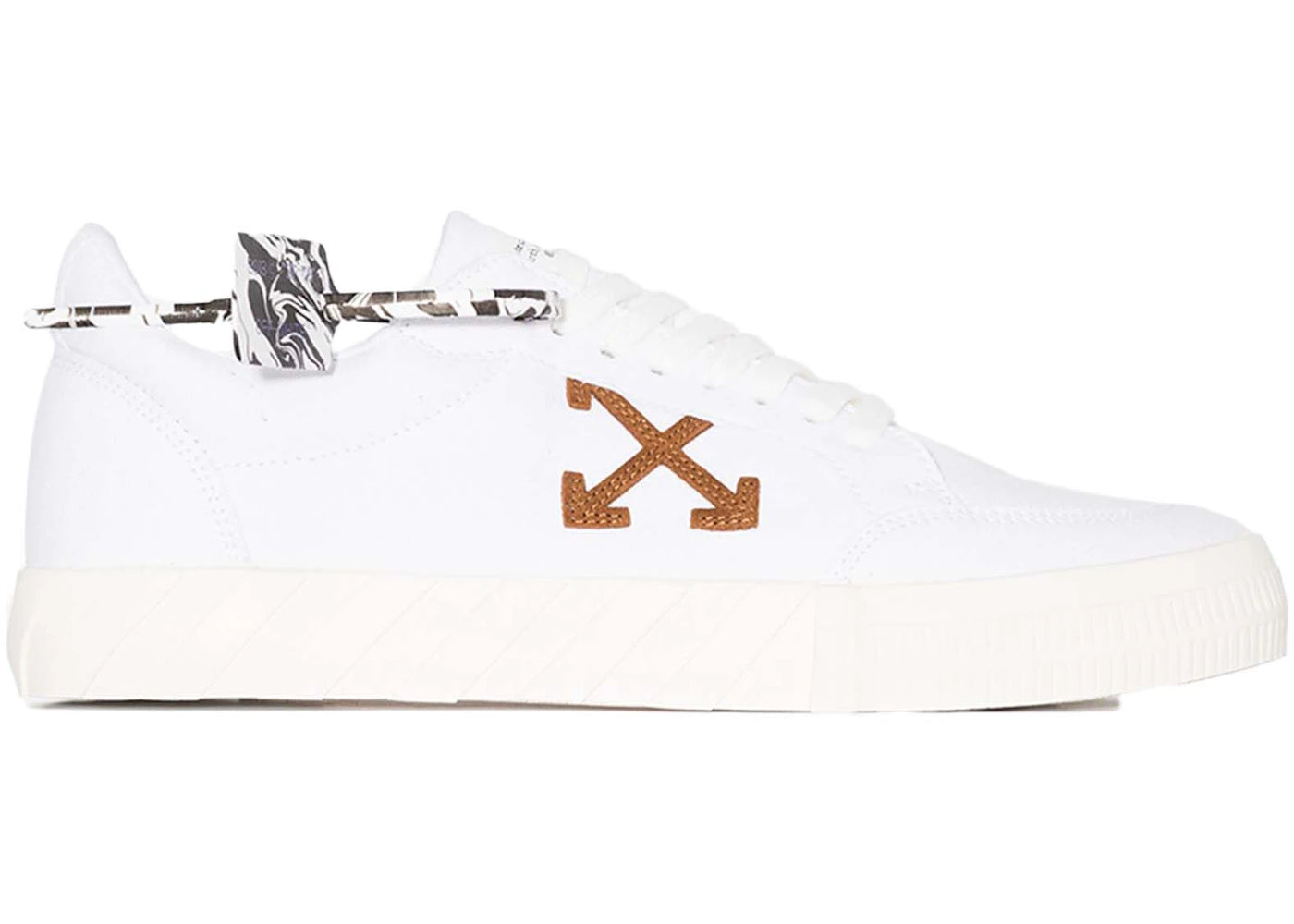 Off-White Vulc Low White Brown