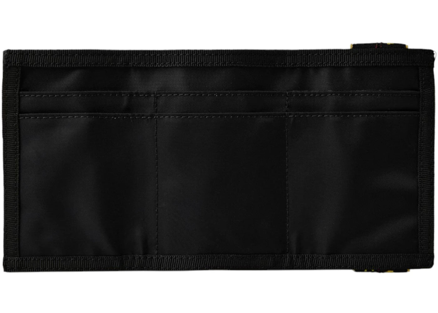 off-white wallet binder mini french black/white