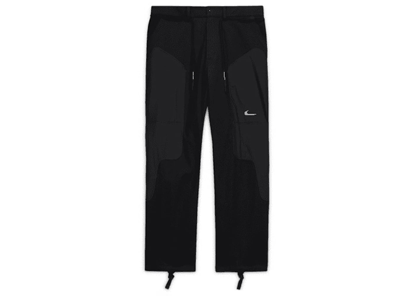 off-white x nike pants black