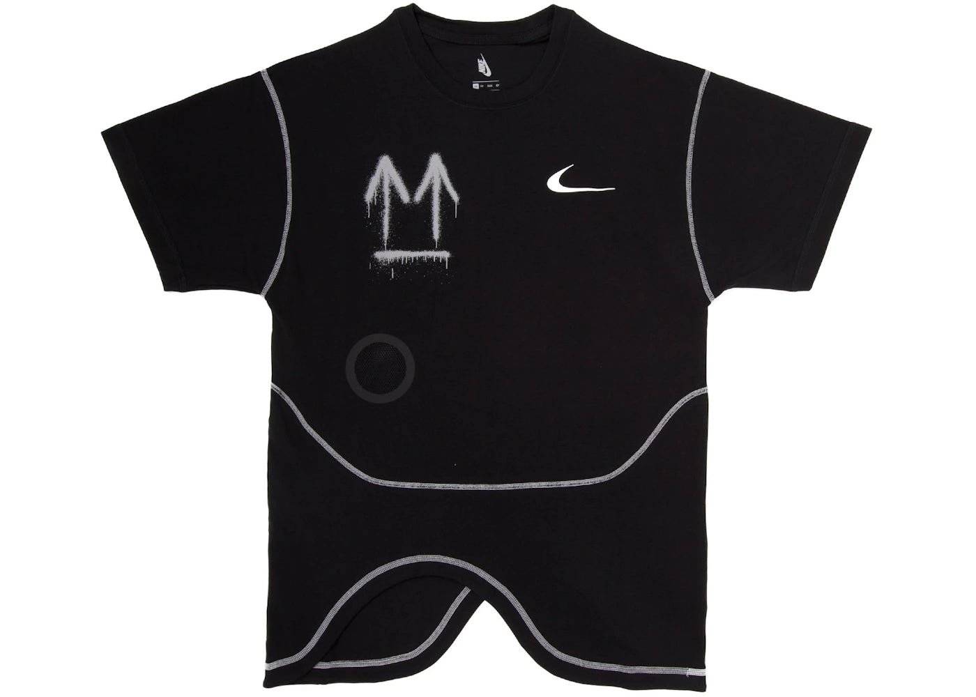 off-white x nike tee black