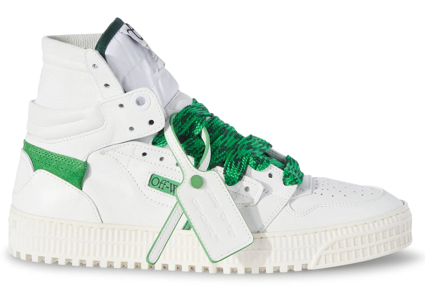 Off-White Off Court 3.0 Big Lace White Green