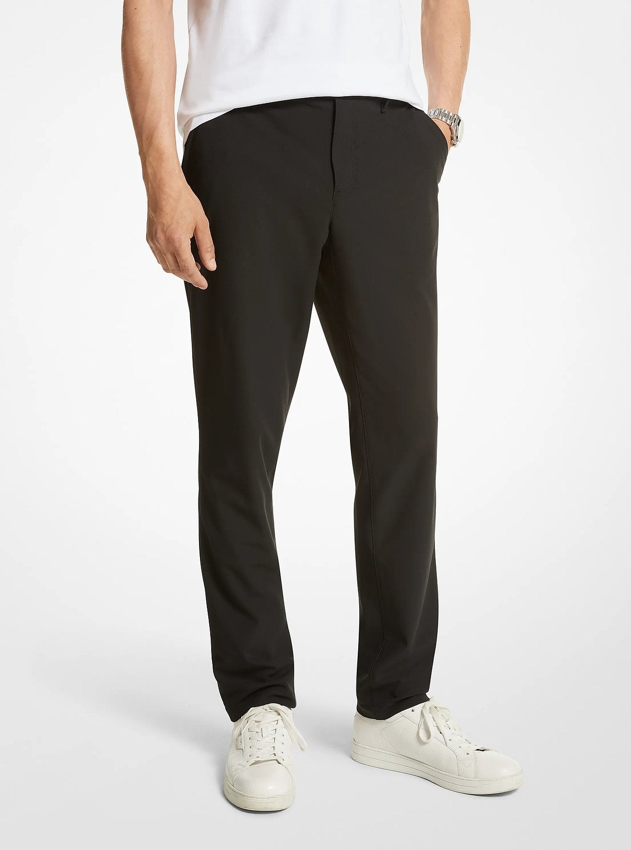 Michael Kors Slim-Fit Chino Pants BLACK