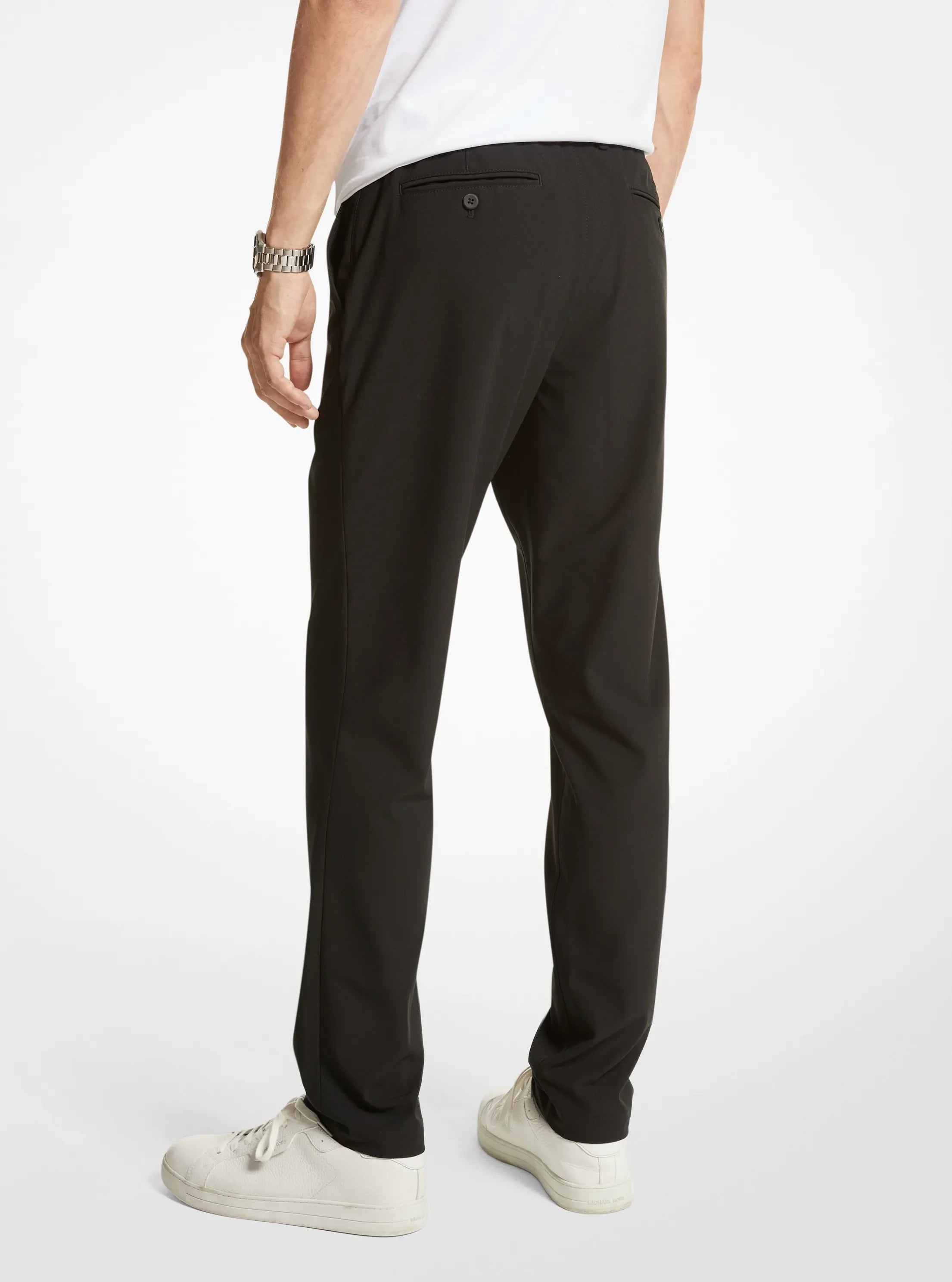 Michael Kors Slim-Fit Chino Pants BLACK