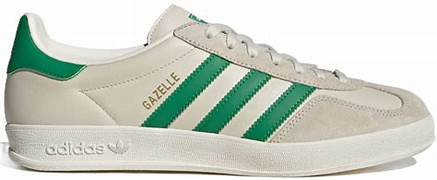 Adidas Gazelle Indoor Chalk White Green