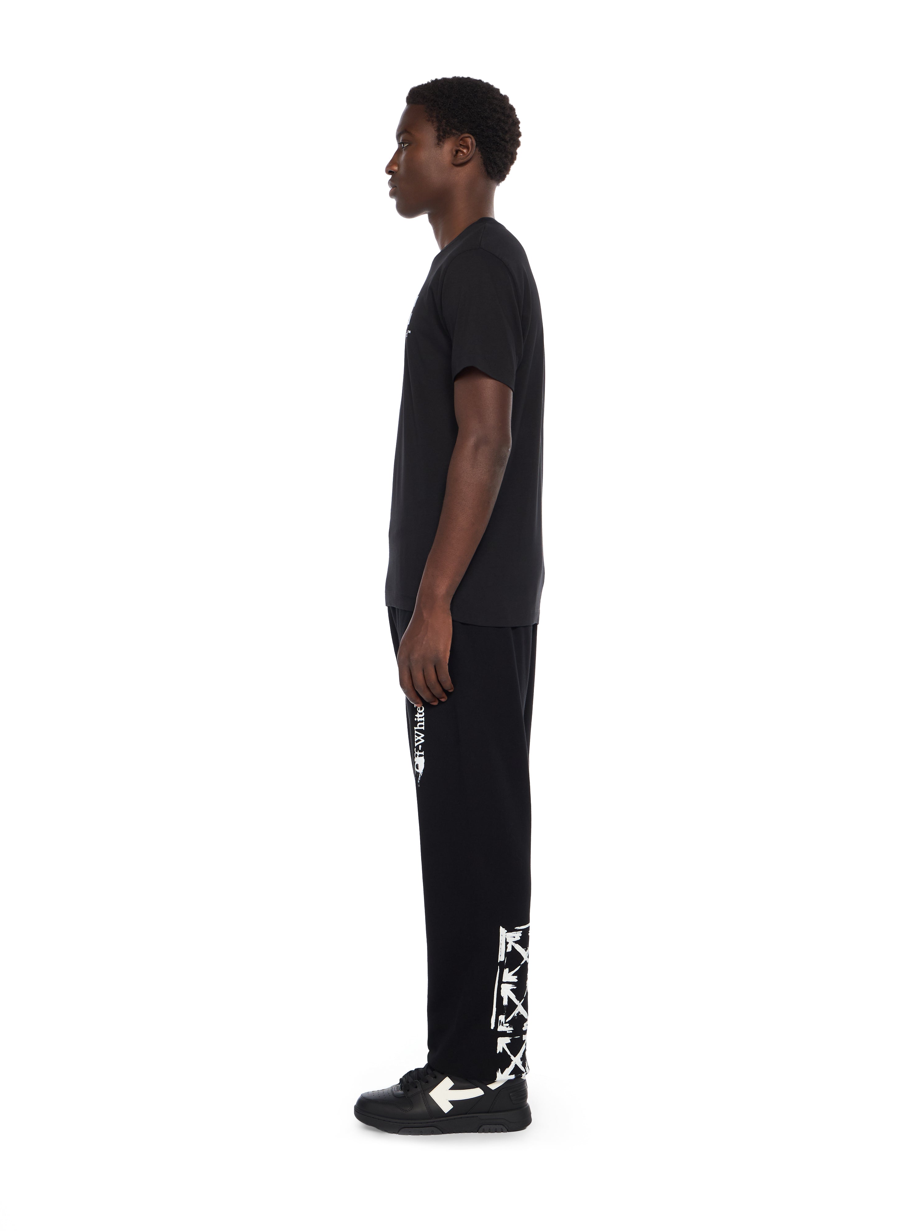 Off-White Small Arrow Slim Logo Tshirt Black