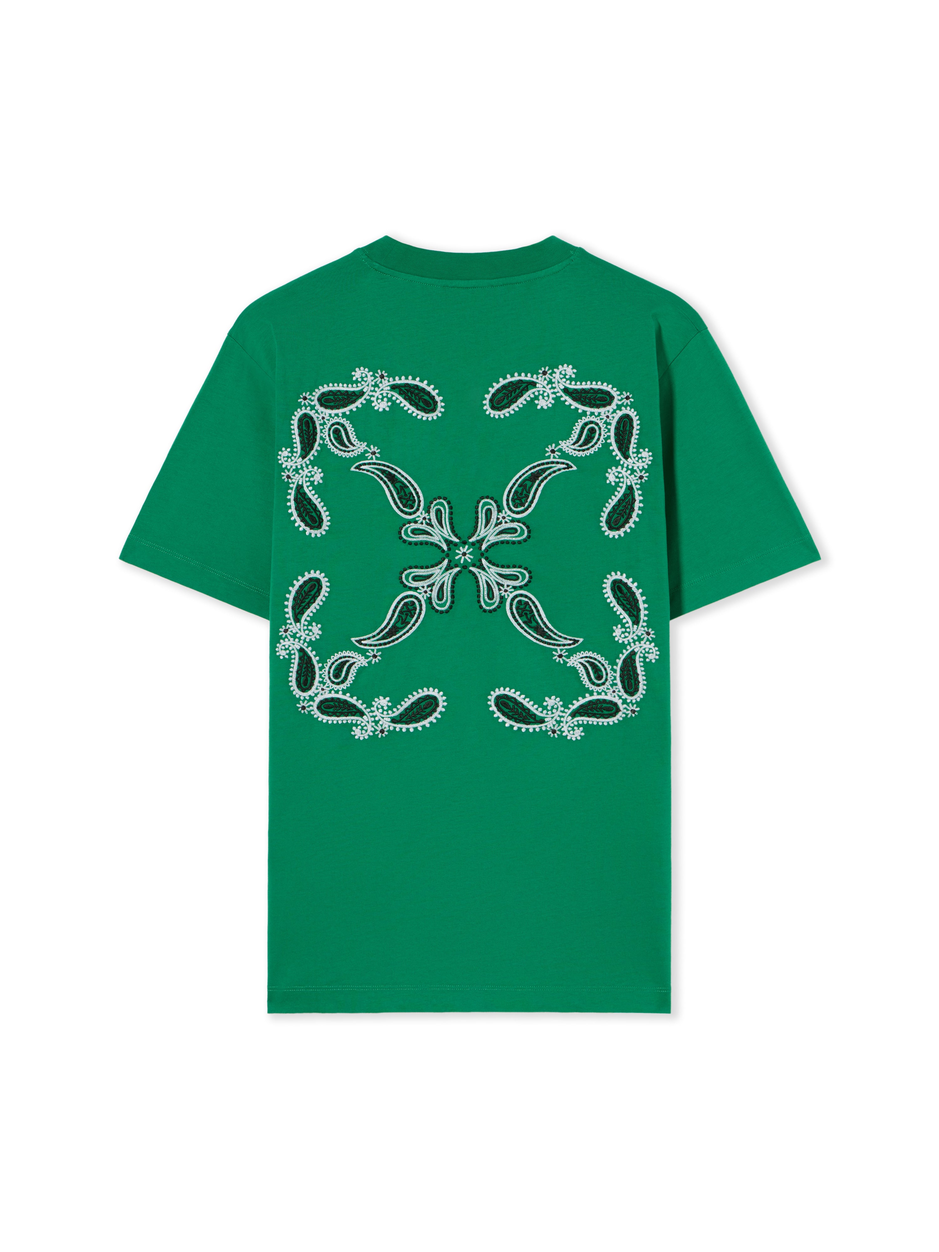 Off-White Bandana Arr Slim Ss Tee Green
