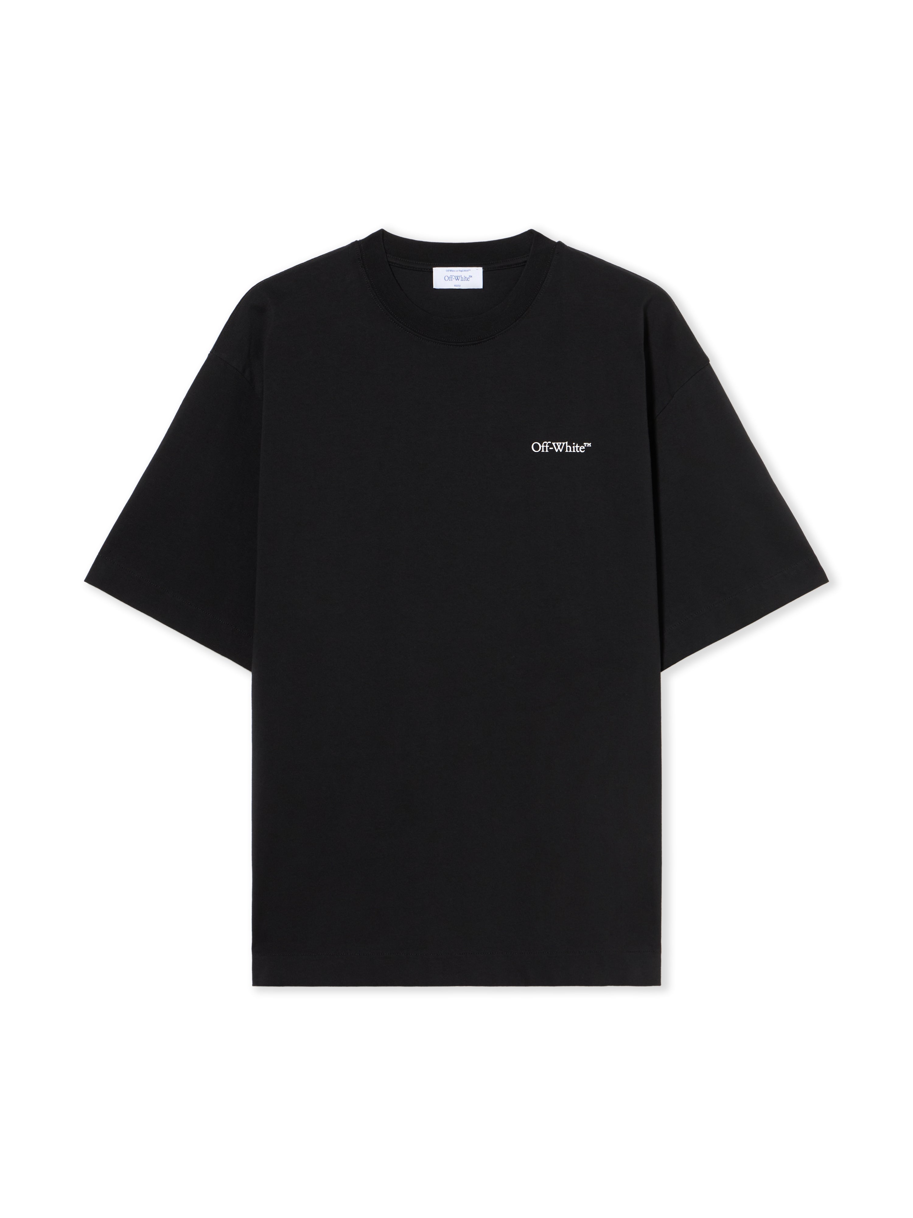 Off-White Half Arrow Skate Logo Tshirt Black