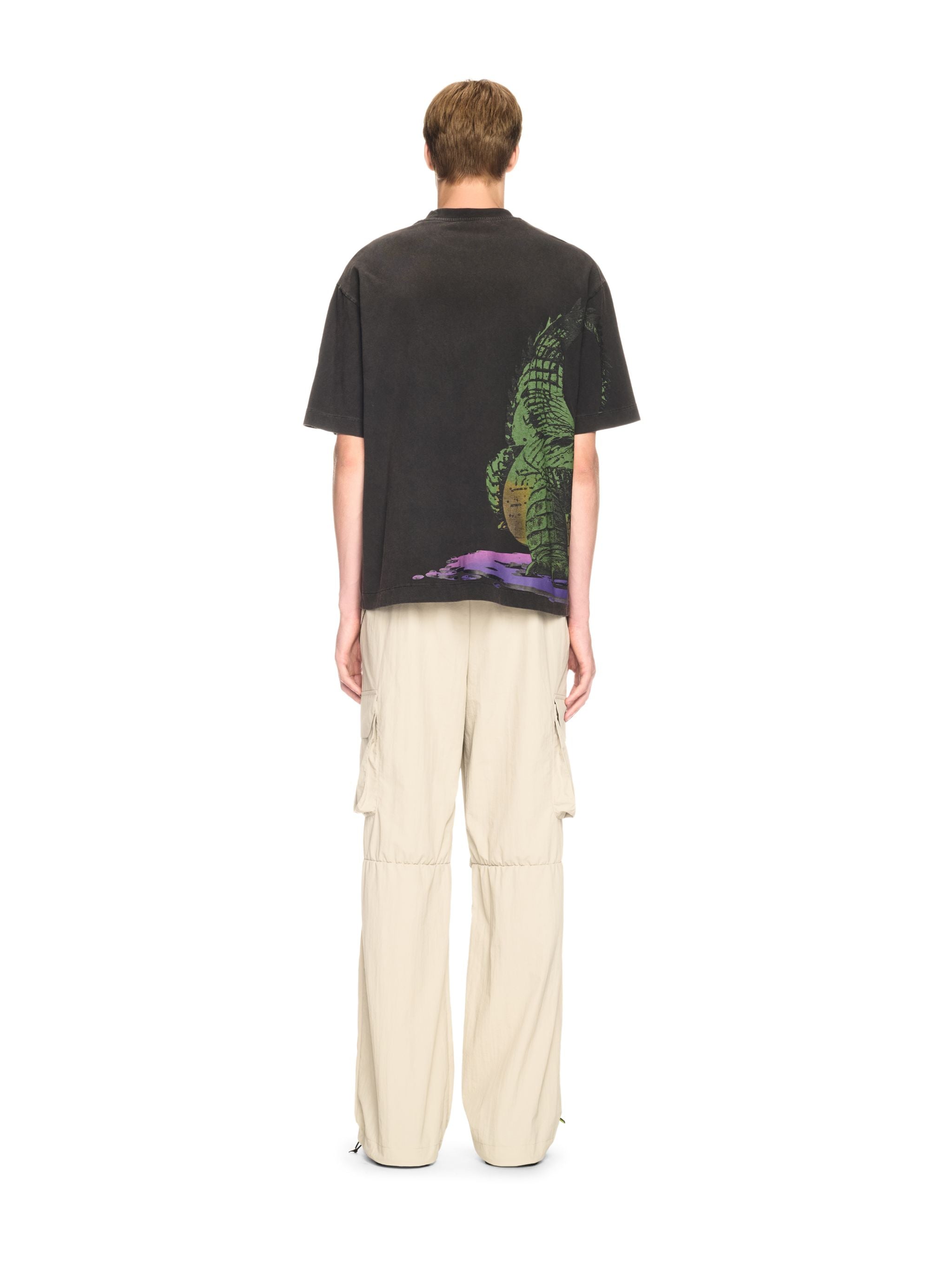 Off-White Big Croco Skate Ss Tee Black