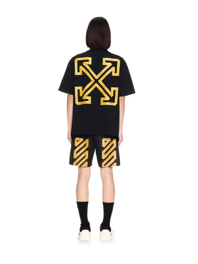 Off-White Tape Arrow Skate Ss Tee Black