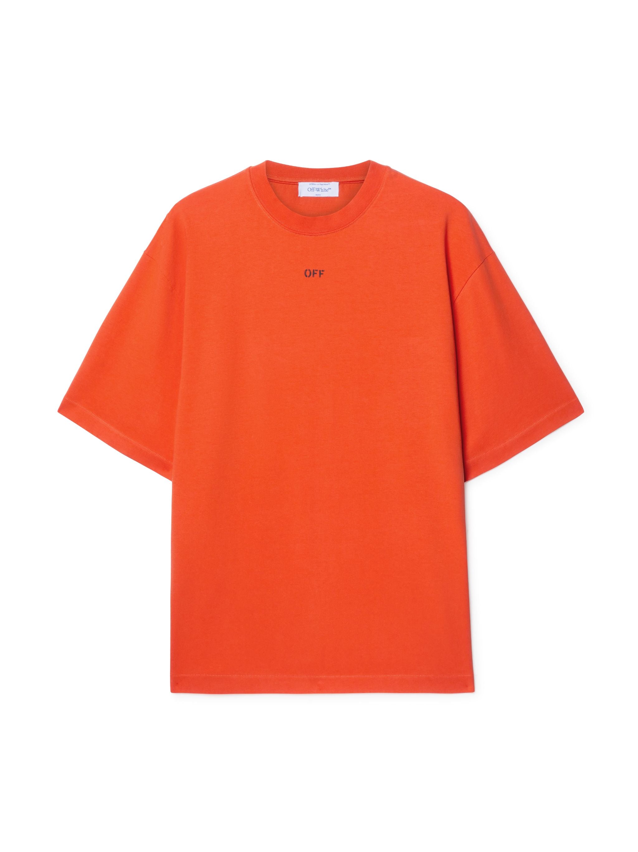 Off-White Vibe Arrow Skate Ss Tee Black Orange