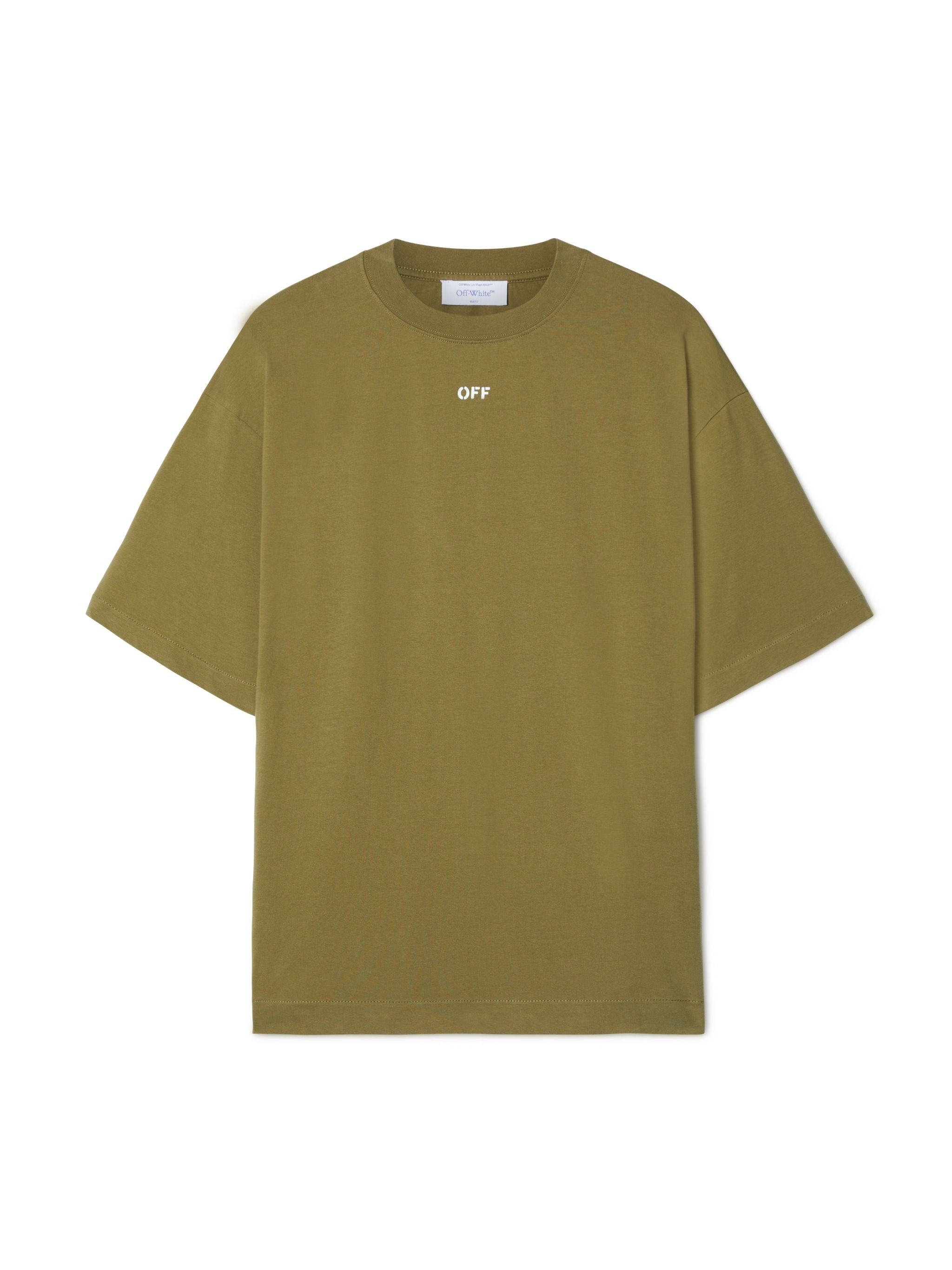 Off-White Off Stamp Skate Ss Tee Black Green