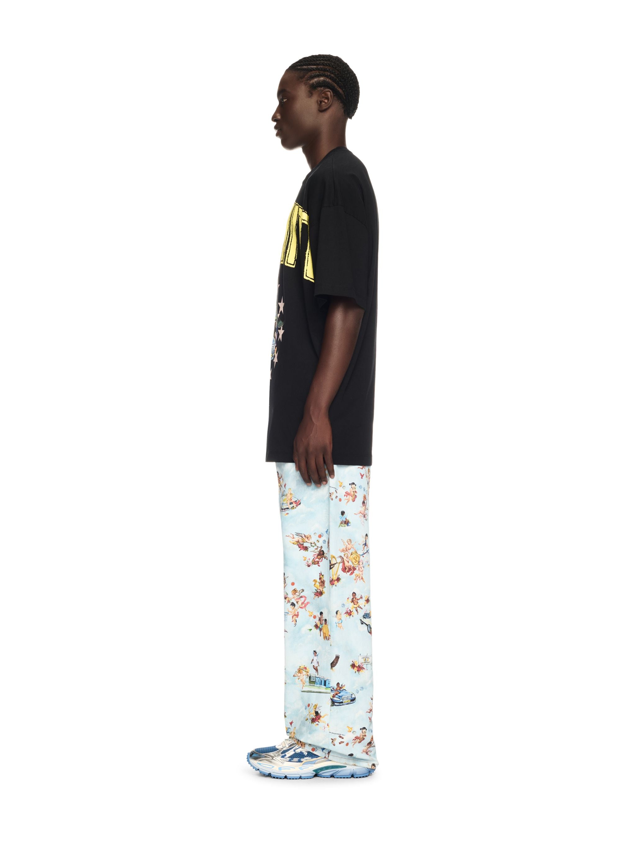 Off-White Fresco Star Over Ss Tee Black