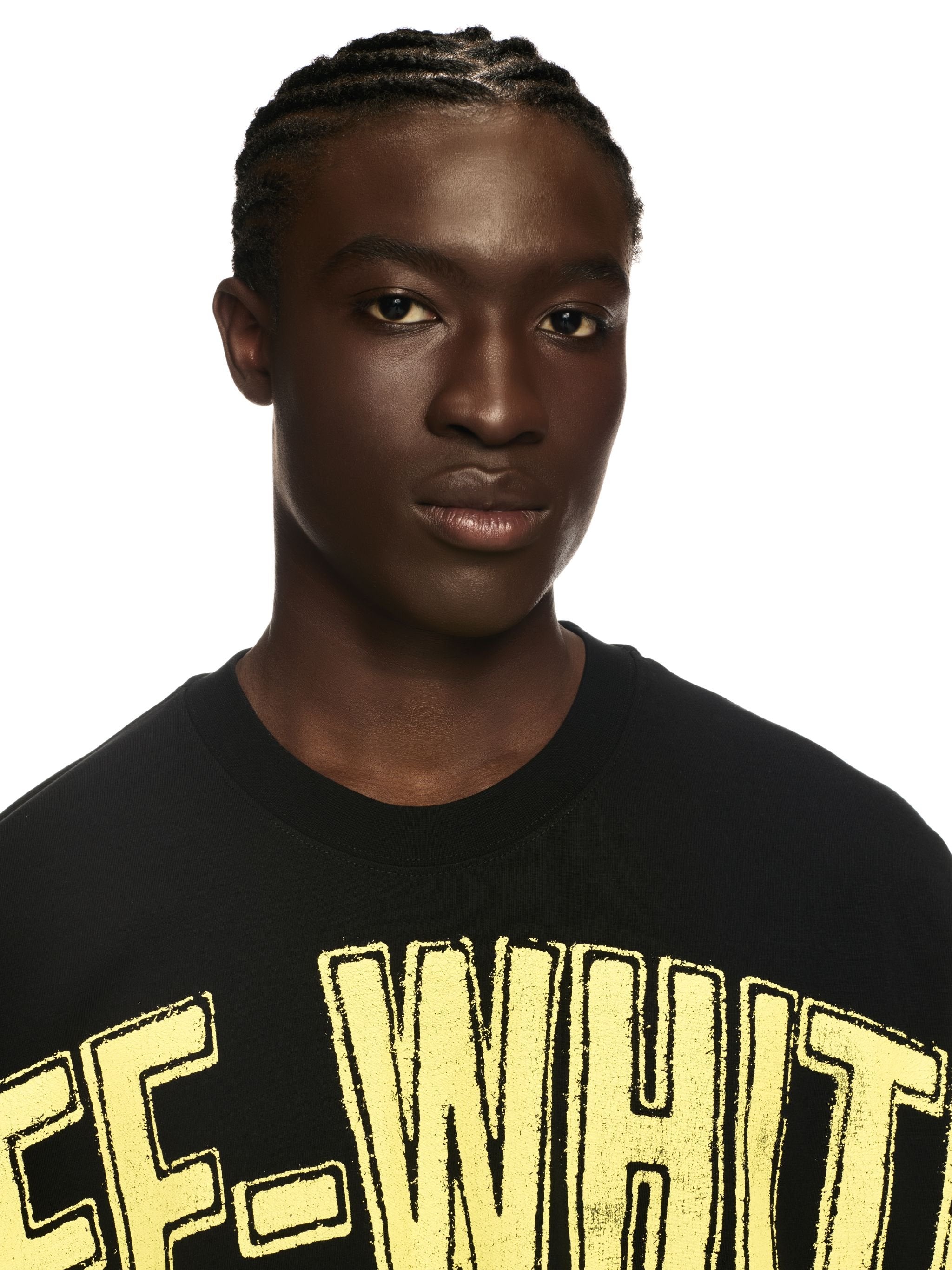 Off-White Fresco Star Over Ss Tee Black
