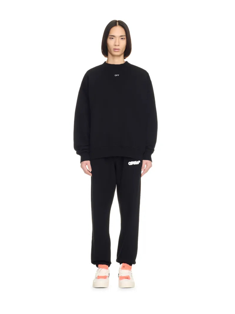 Off-White Vibe Arrow Skate Crewneck Black