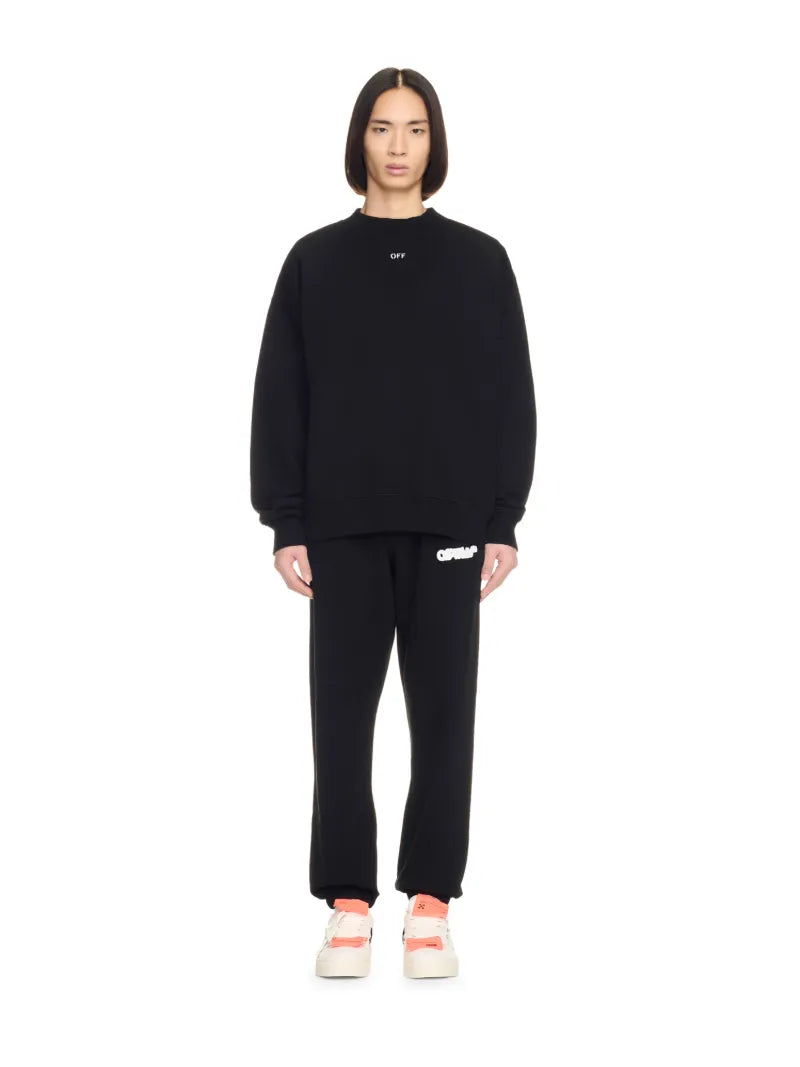 Off-White Vibe Arrow Skate Crewneck Black