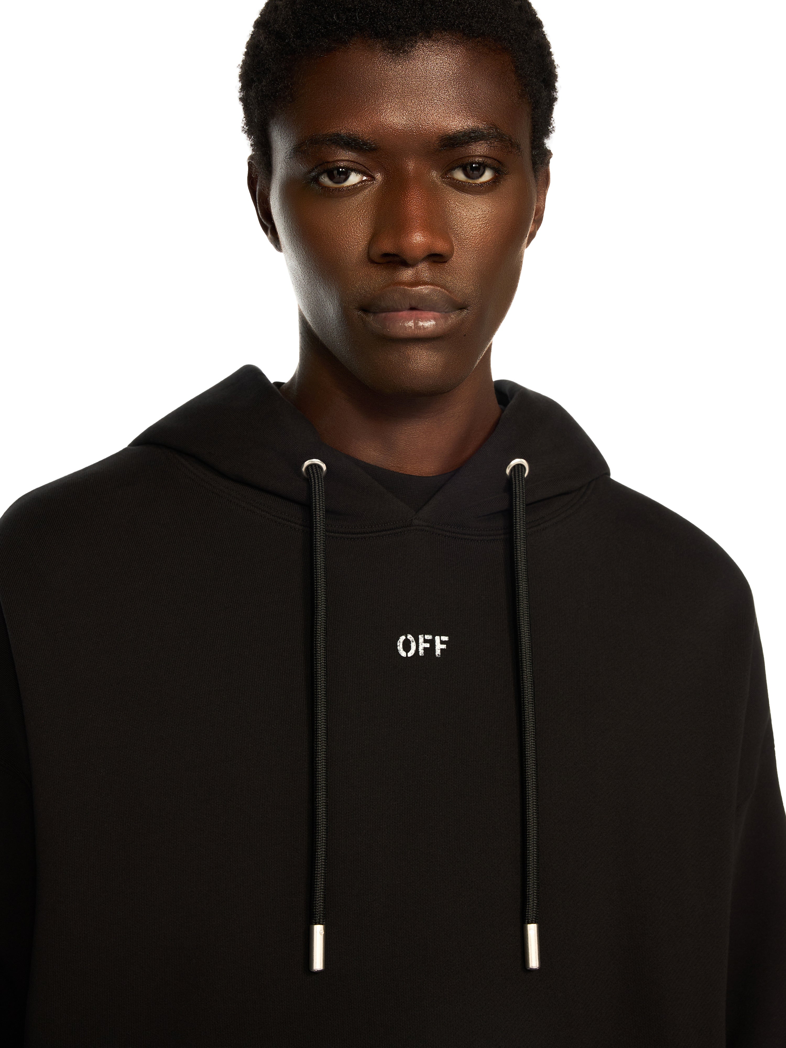 Off-White Thinkman Arrow Skate Hoodie Black