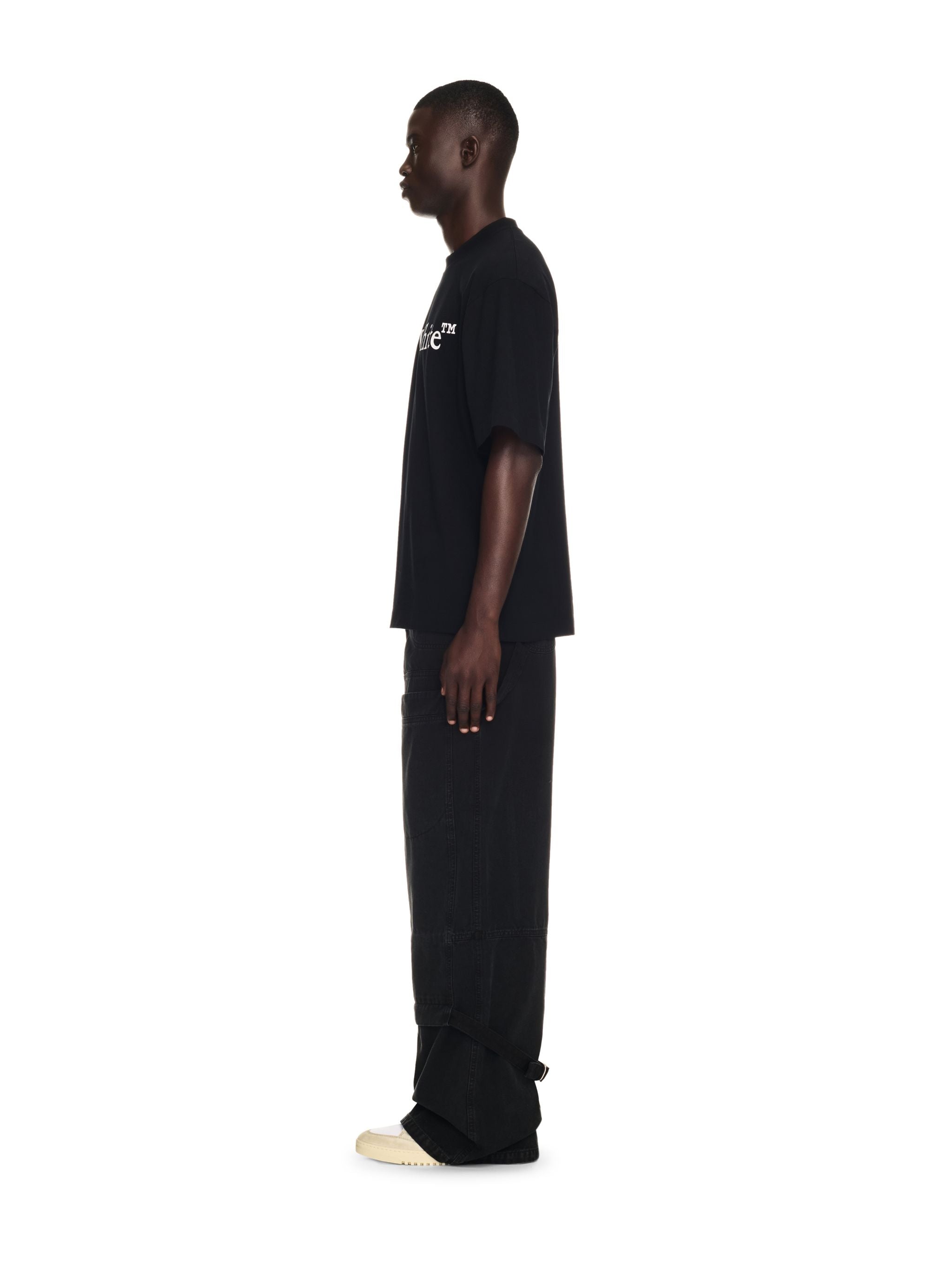 Off-White Garmdyed Canv Relax Carpenter Black