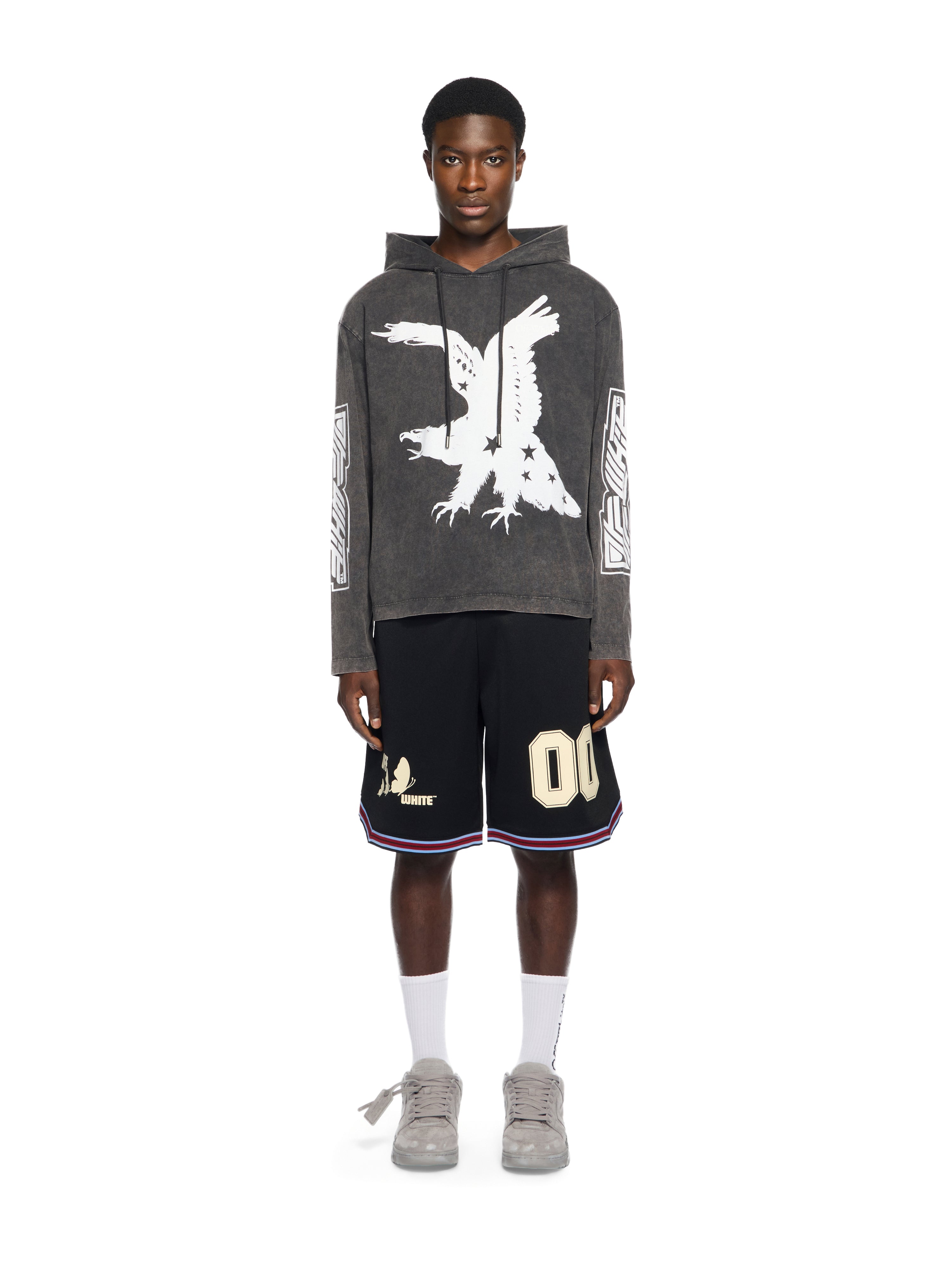 Off-White 00 Basketball Shorts Black