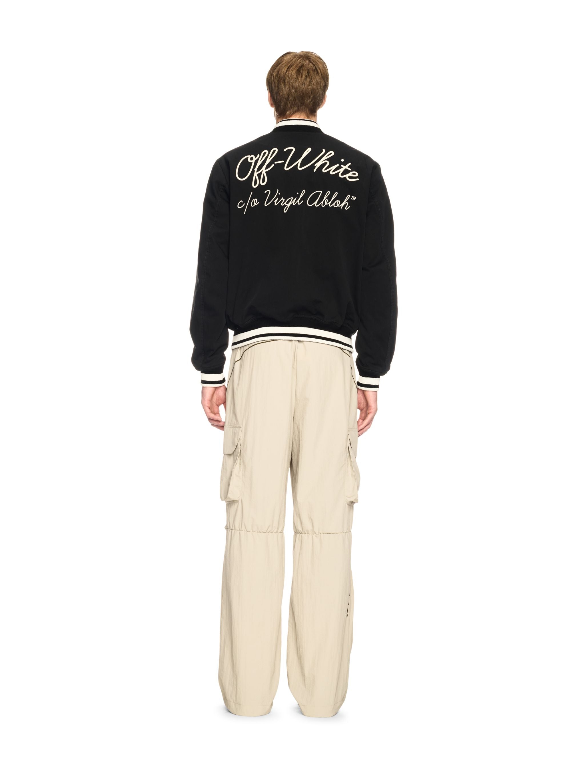 Off-White Script Cotgab Souvenir Varsi Black
