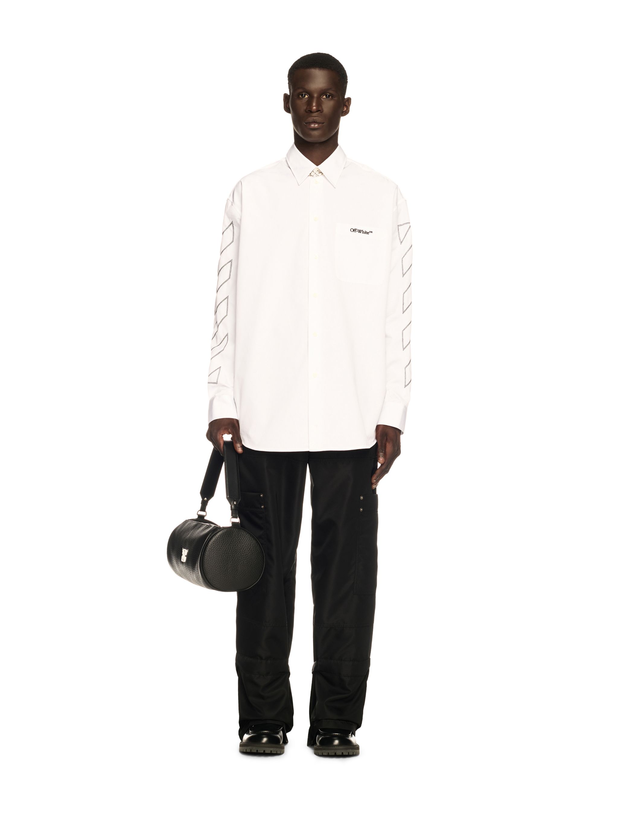 Off-White Diag Outl Popl Over Shirt