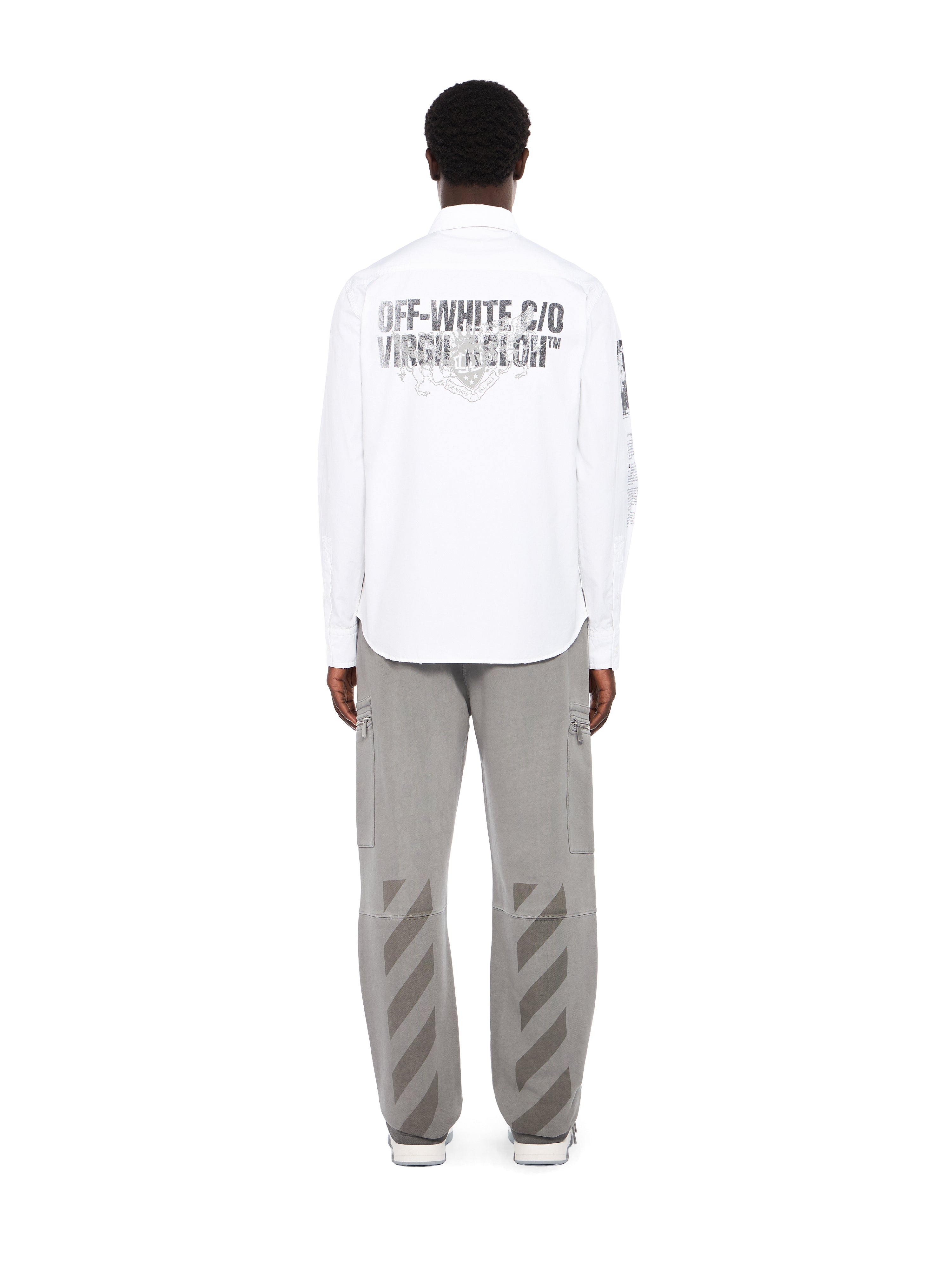 Off-White Emblem Poplin Military Shirt