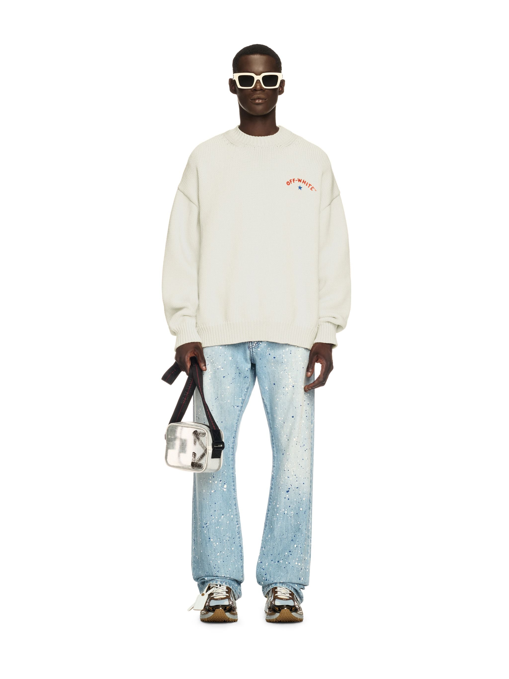 Off-White Star Arrow Knit Crewneck