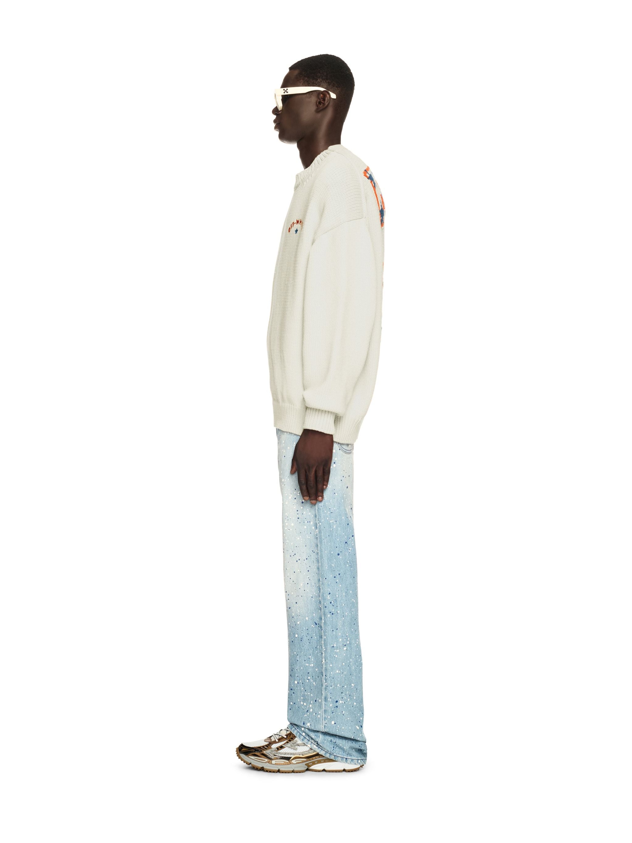 Off-White Star Arrow Knit Crewneck