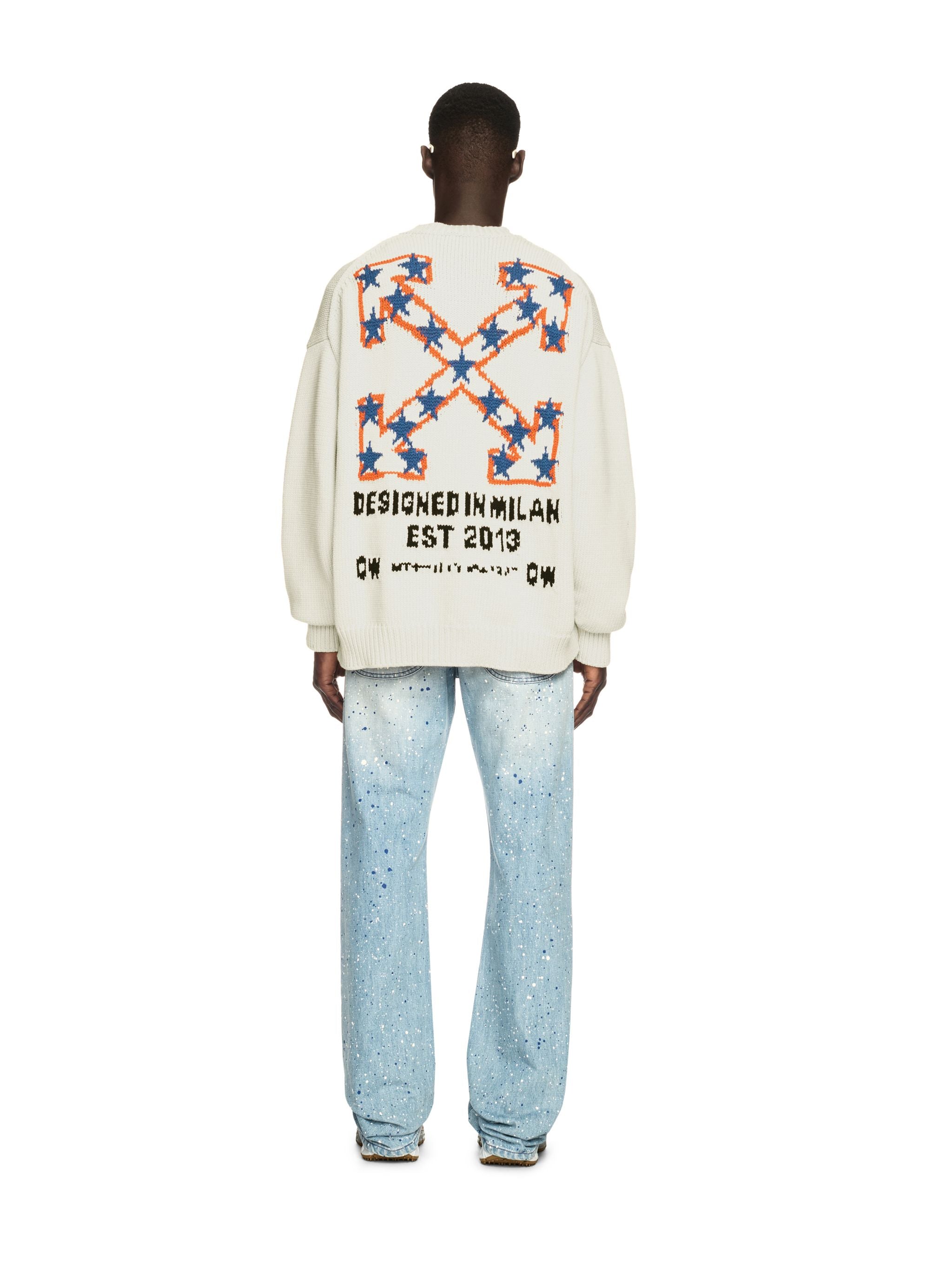Off-White Star Arrow Knit Crewneck