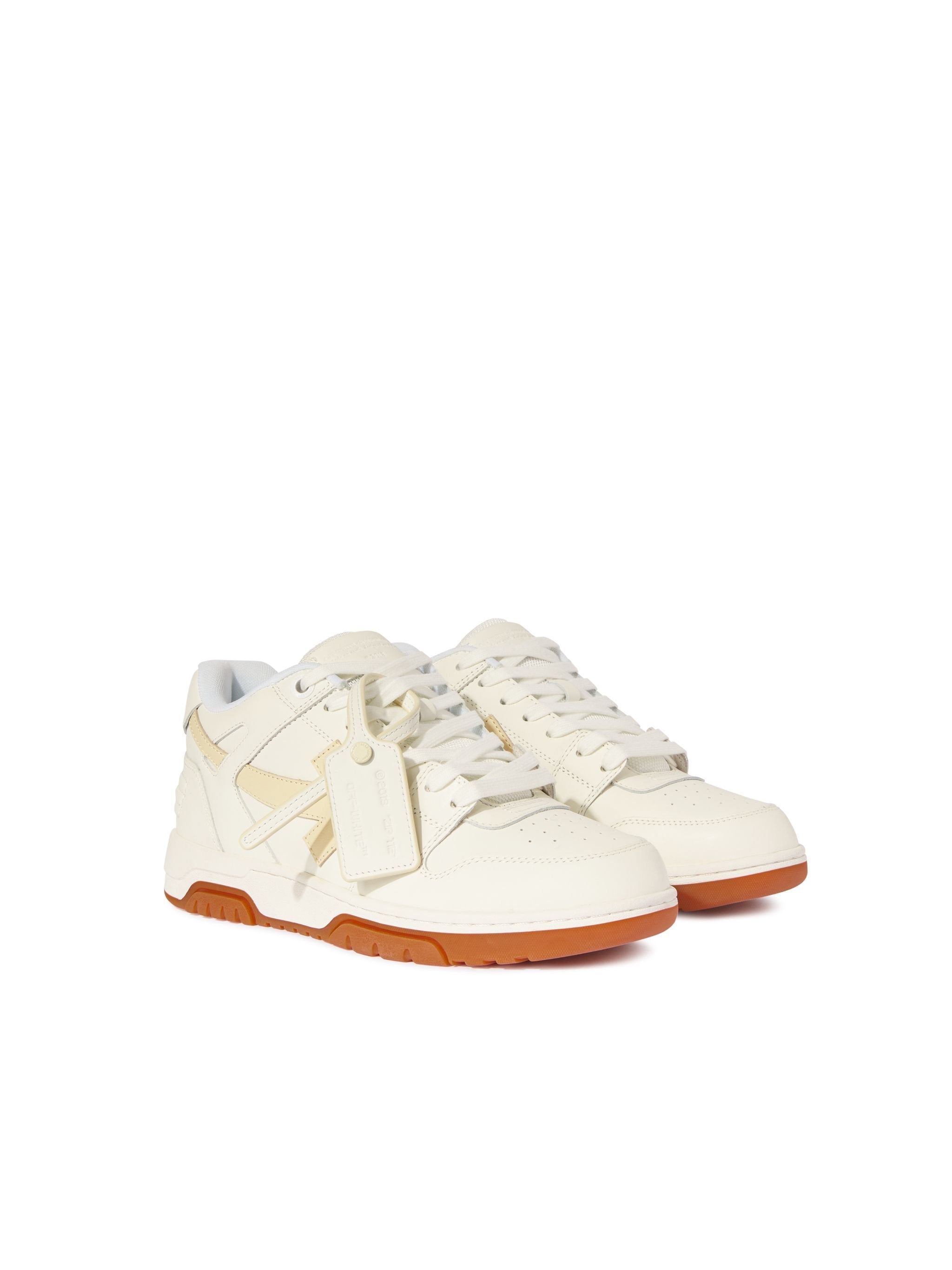 Off-White Out Of Office Calf Leather White