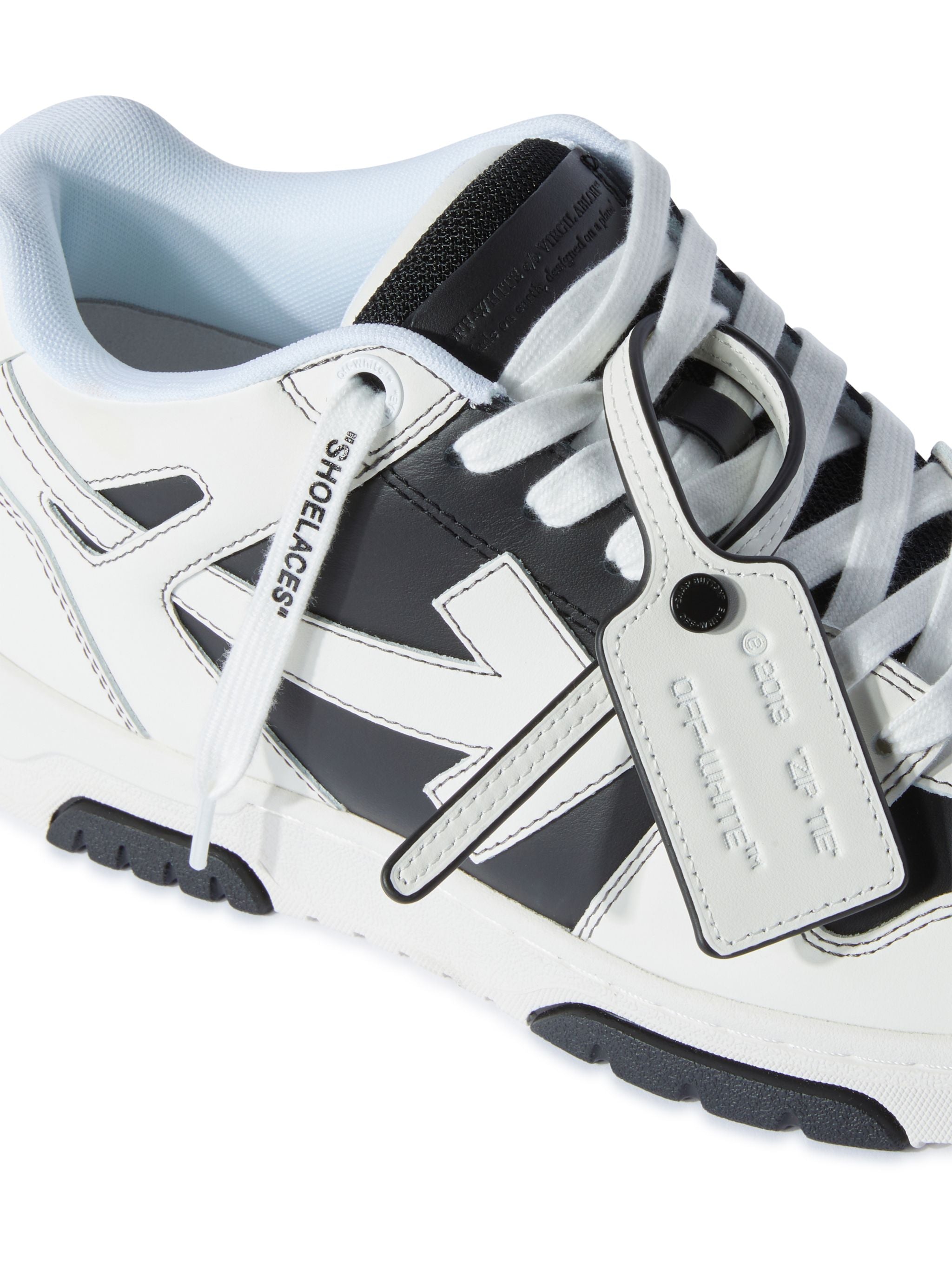 Off-White Out Of Office Calf Leather White
