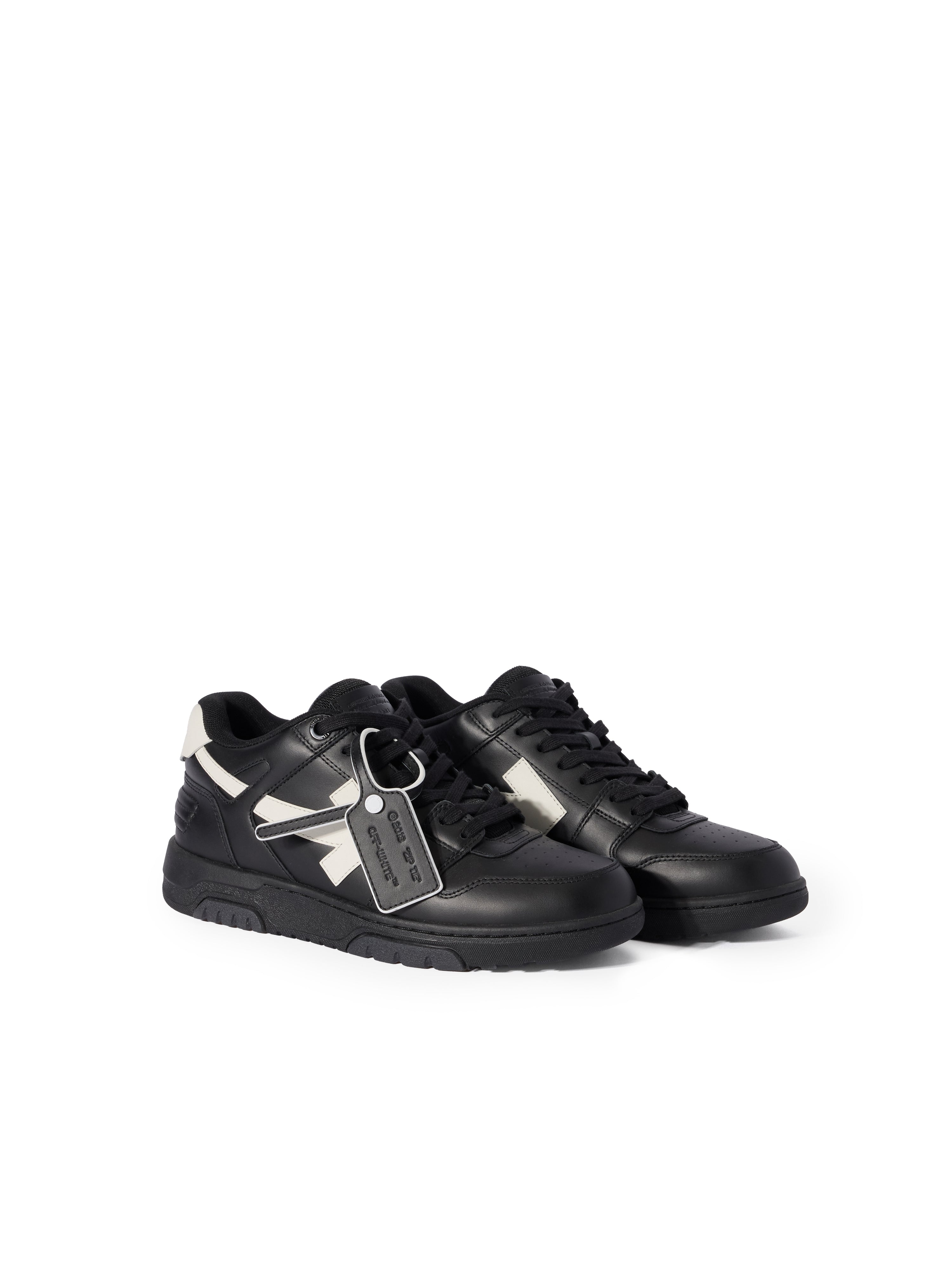 Off-White Out Of Office Leather Sneakers Black