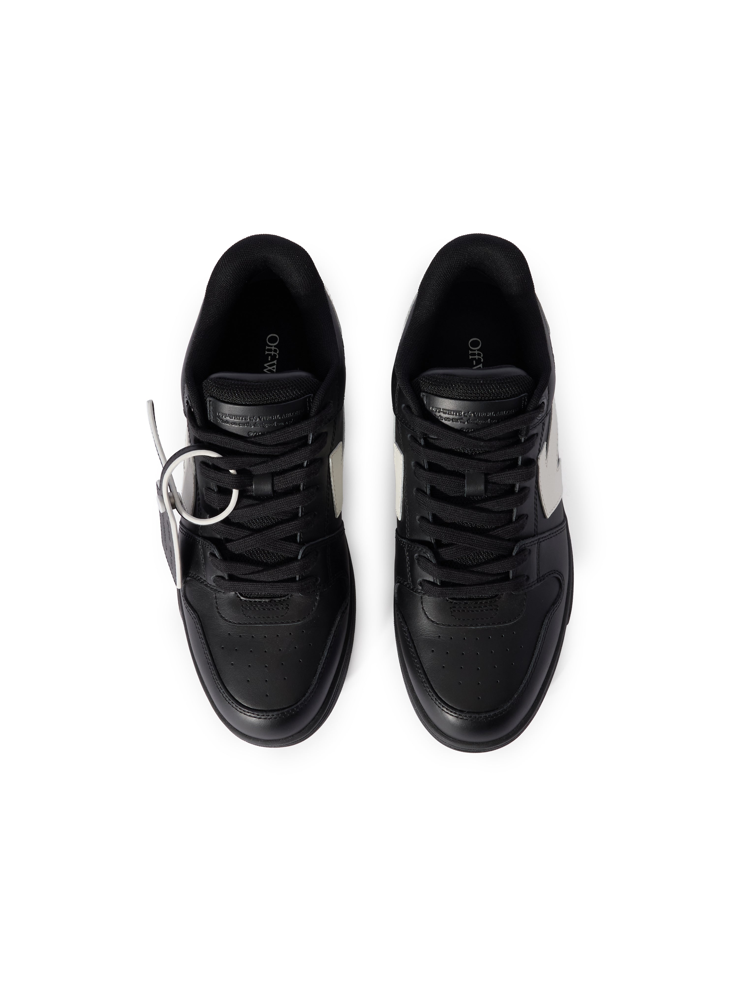 Off-White Out Of Office Leather Sneakers Black