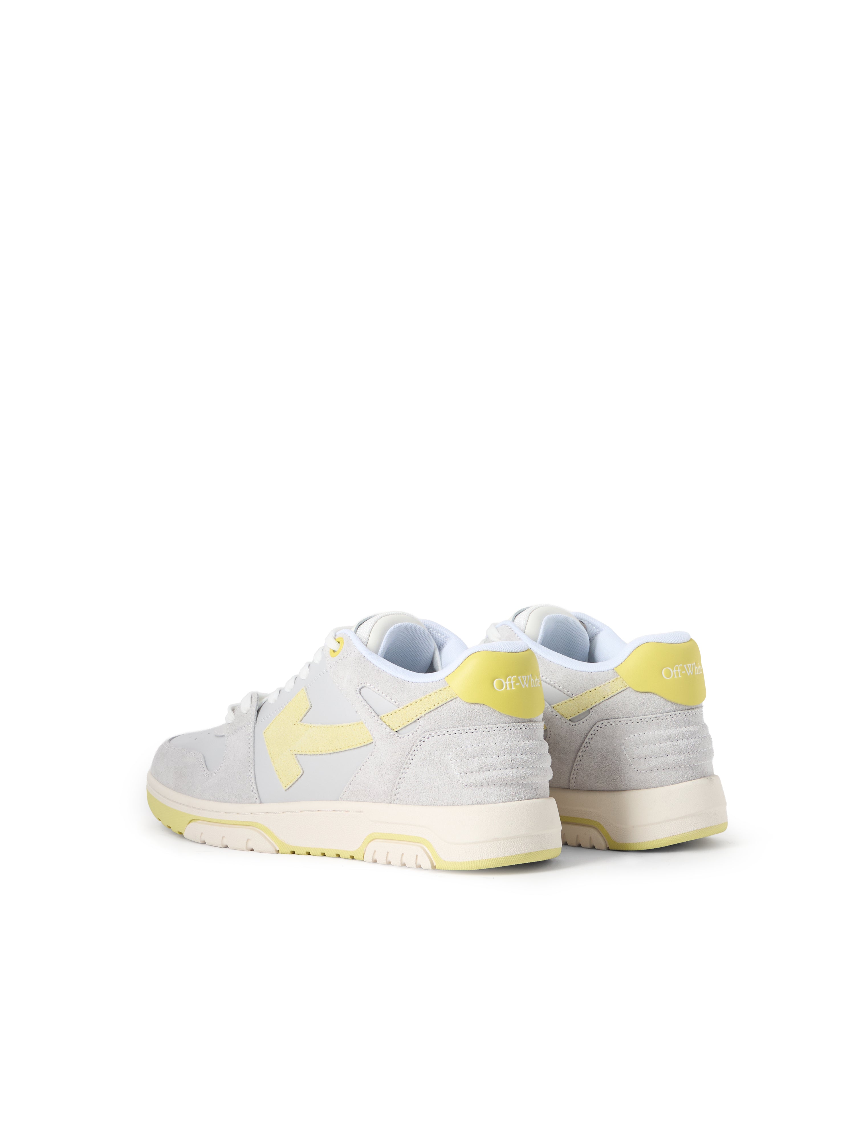 Off-White Out Of Office Suede Sneakers Grey