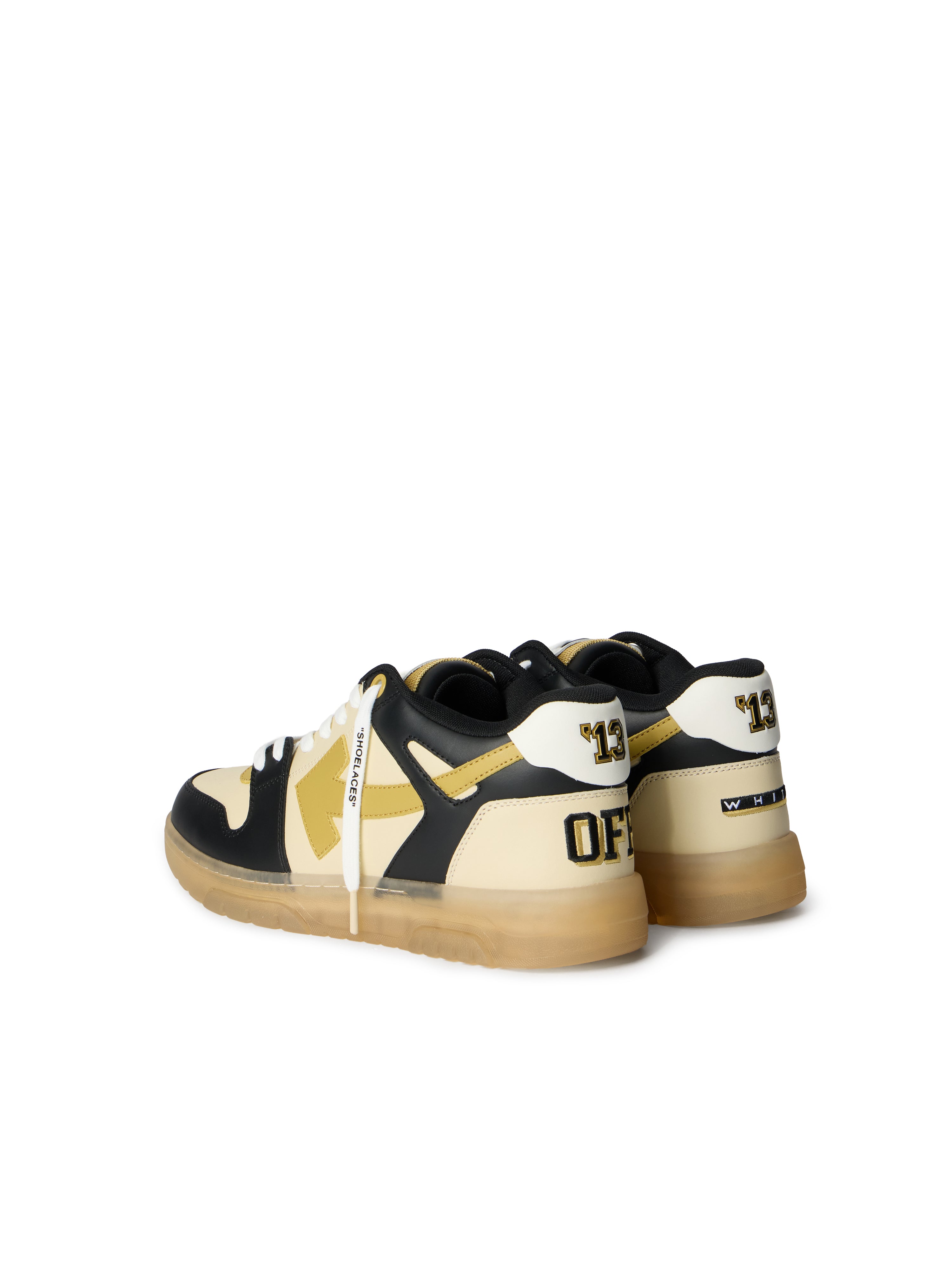 Off-White Out Of Office Varsity Sneakers Beige