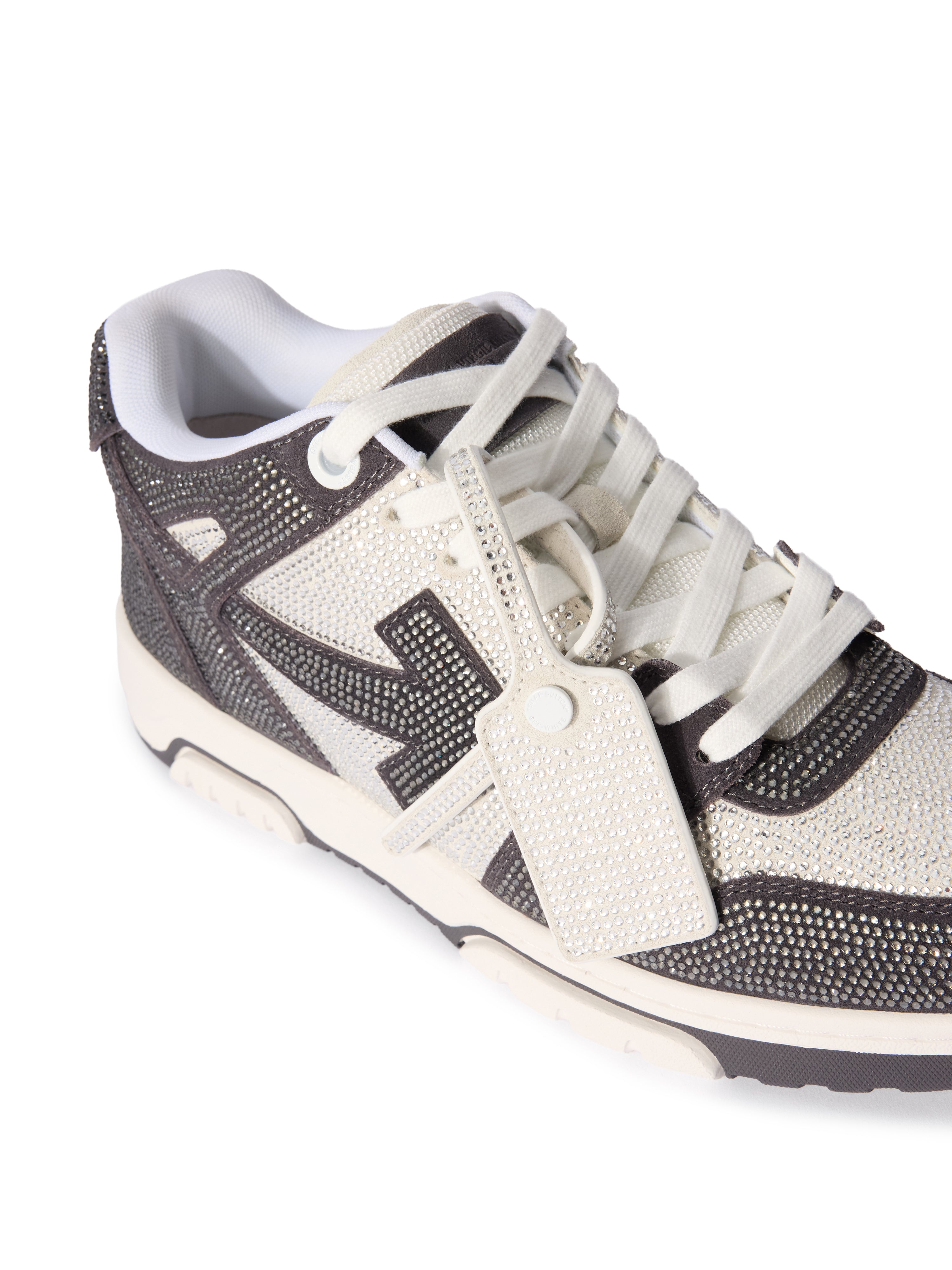 Off-White Out Of Office Crystal Sneakers White