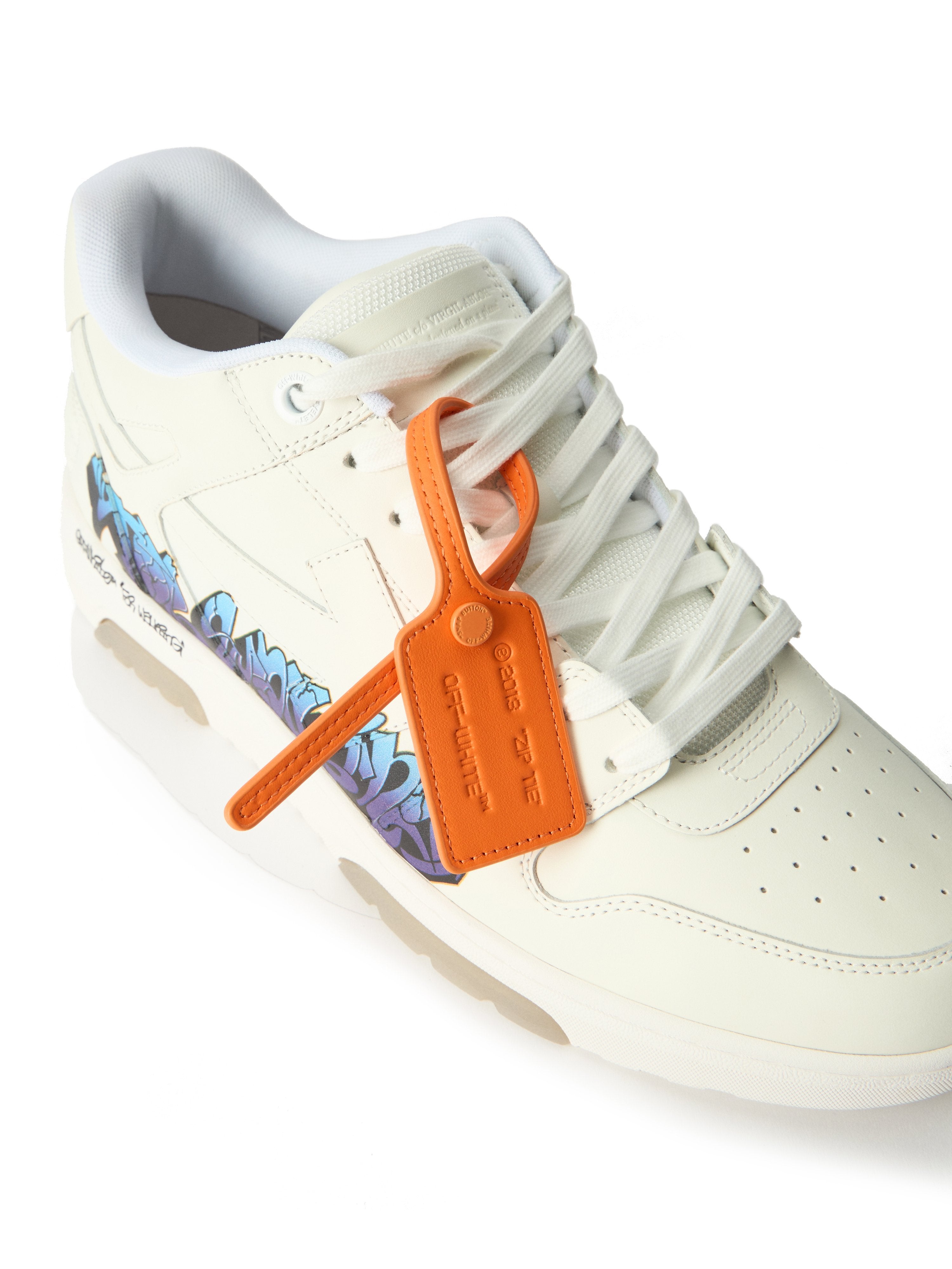 Off-White Out Of Office For Walking Artwork Sneakers White