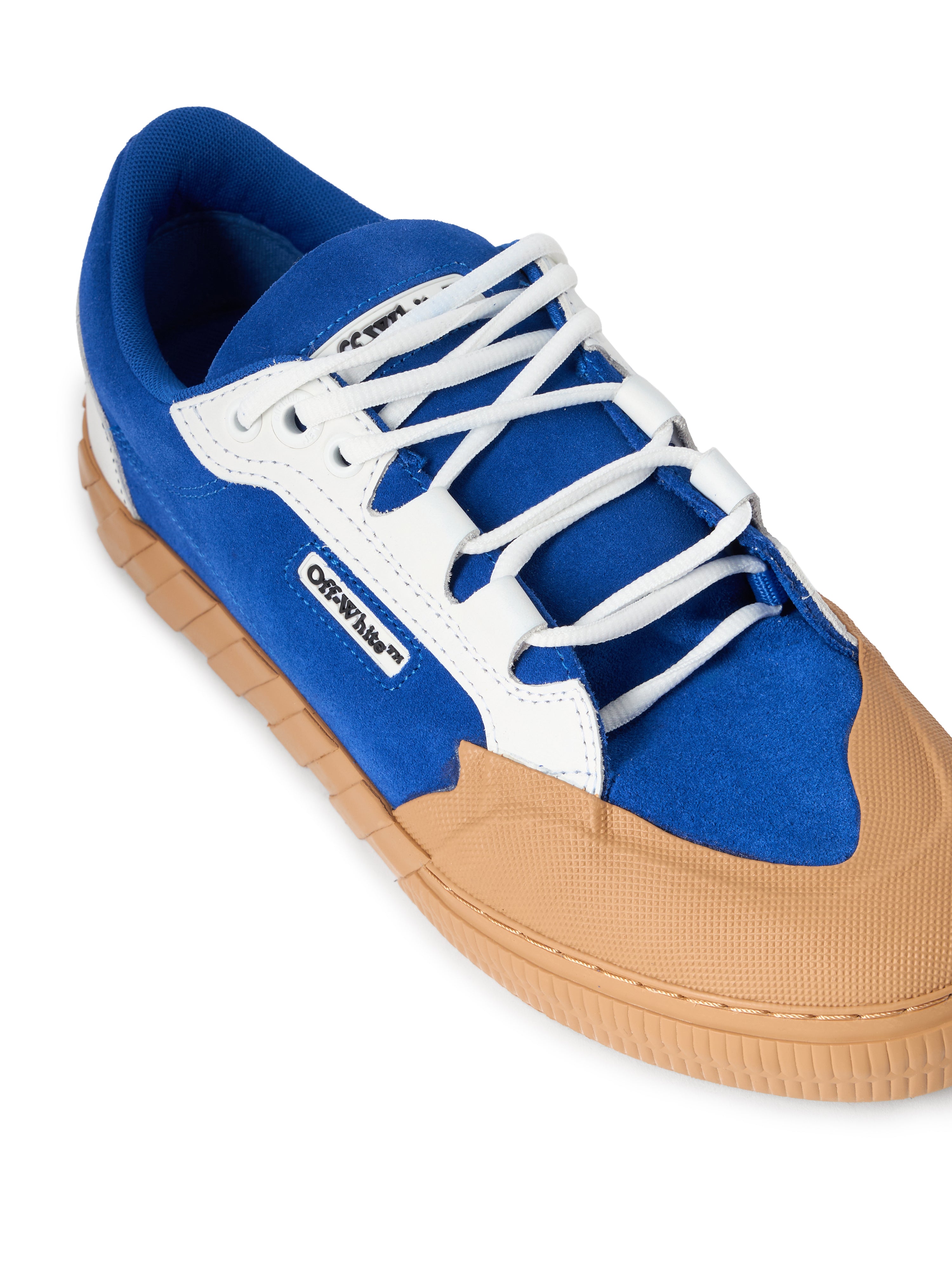 Off-White Vulcanized 779 Suede Sneakers Camel