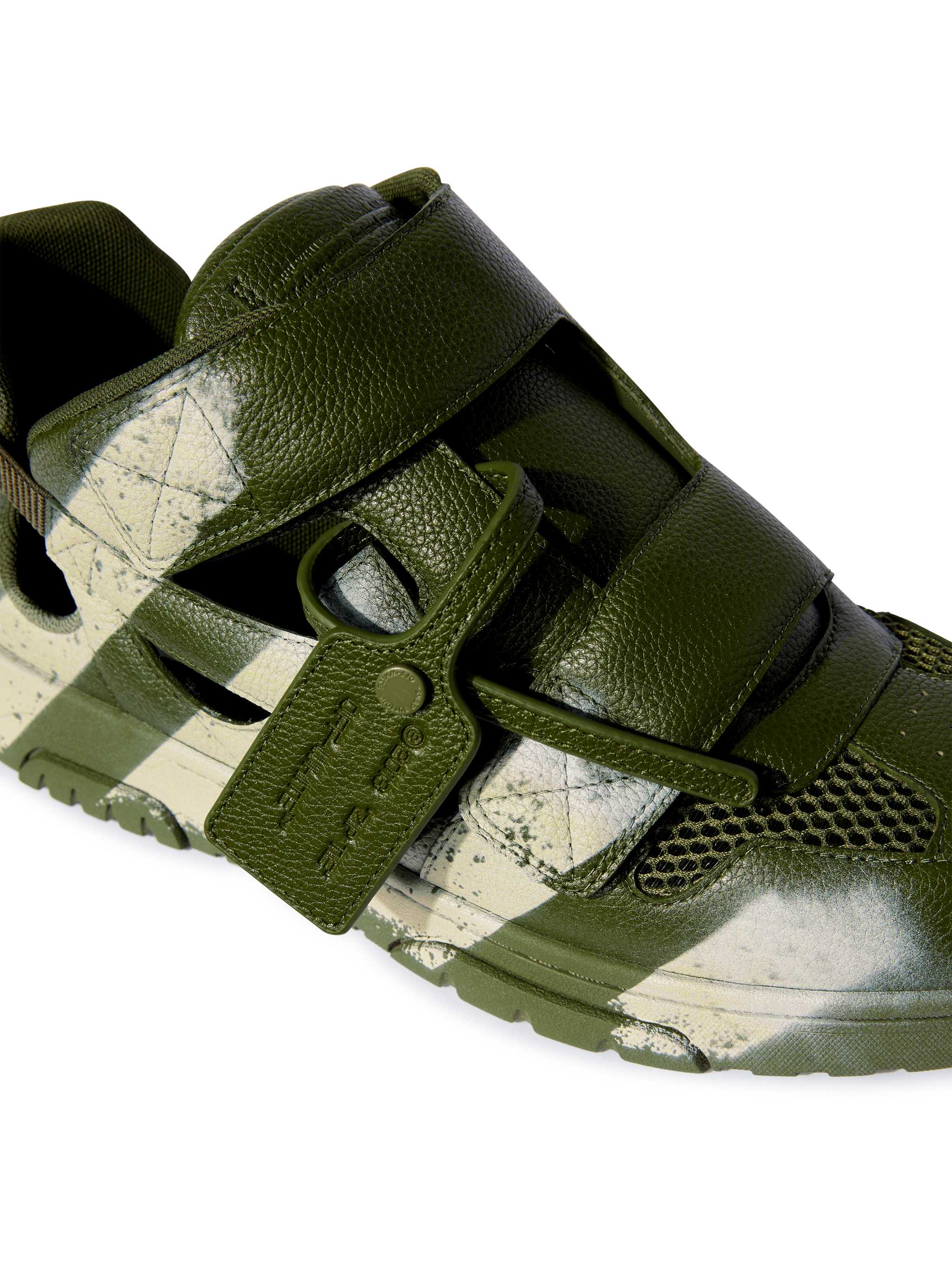Off-White Ooo Sandal Green