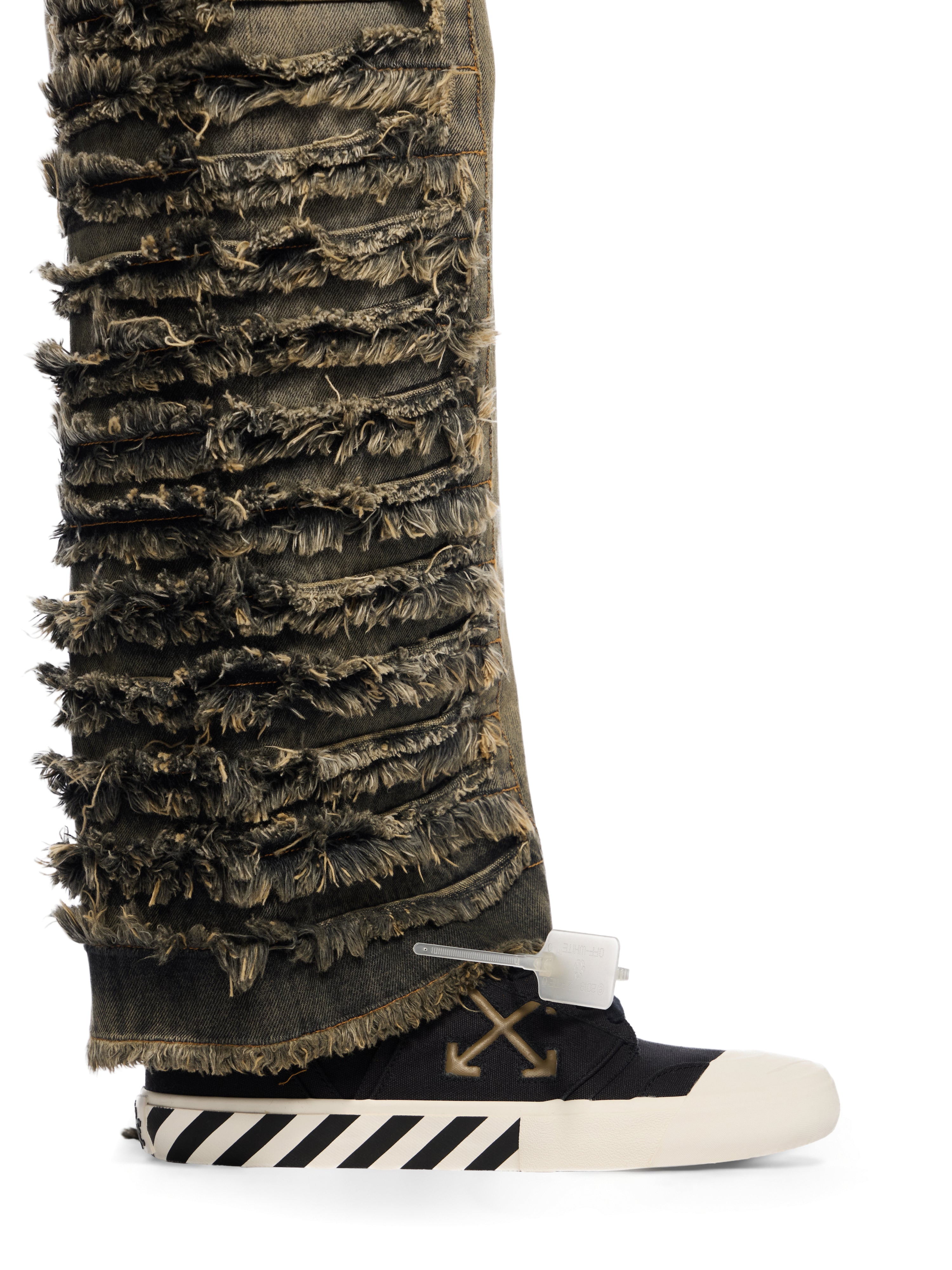 Off-White Vulcanized Undercut Sneakers Black
