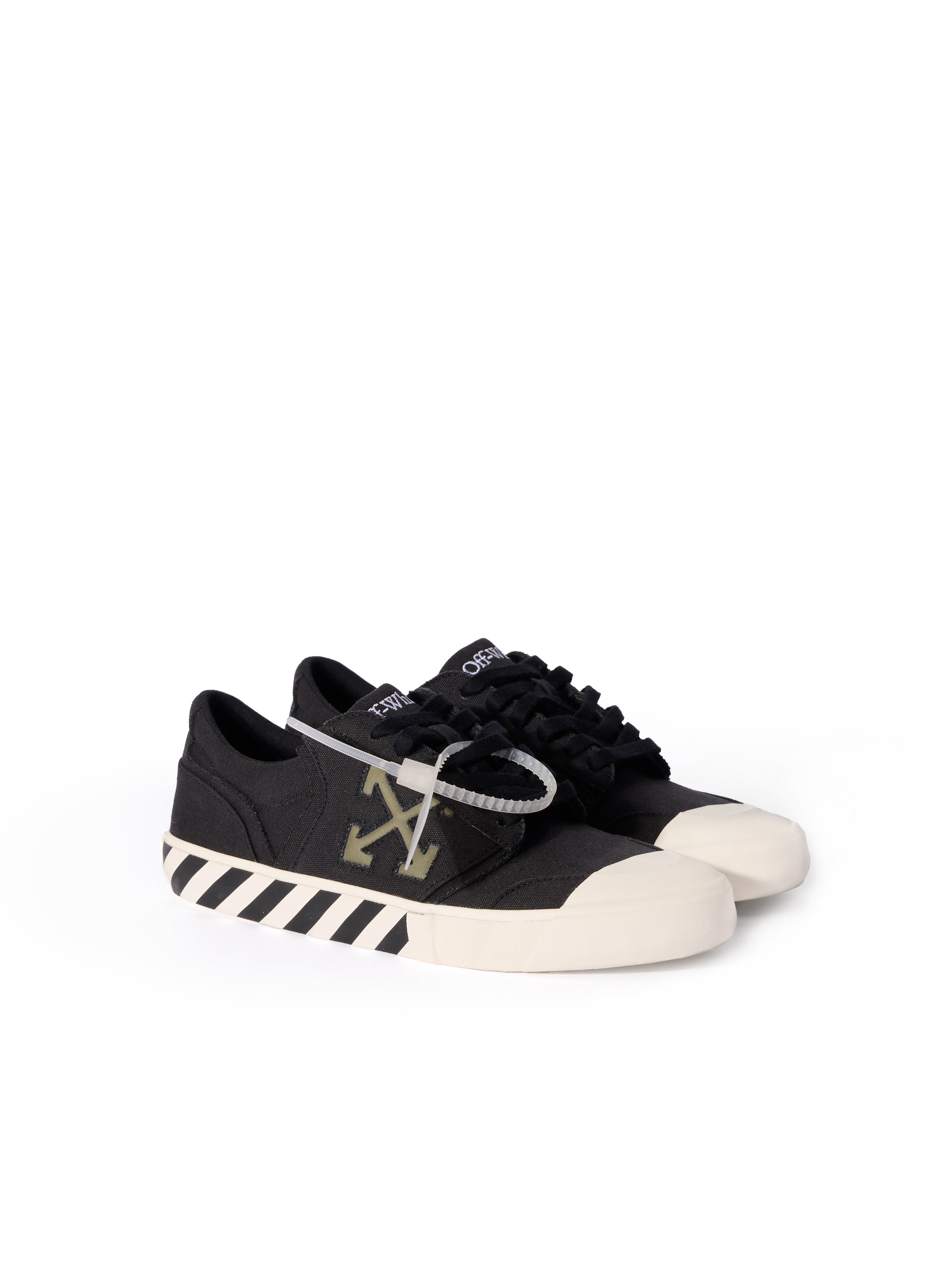 Off-White Vulcanized Undercut Sneakers Black