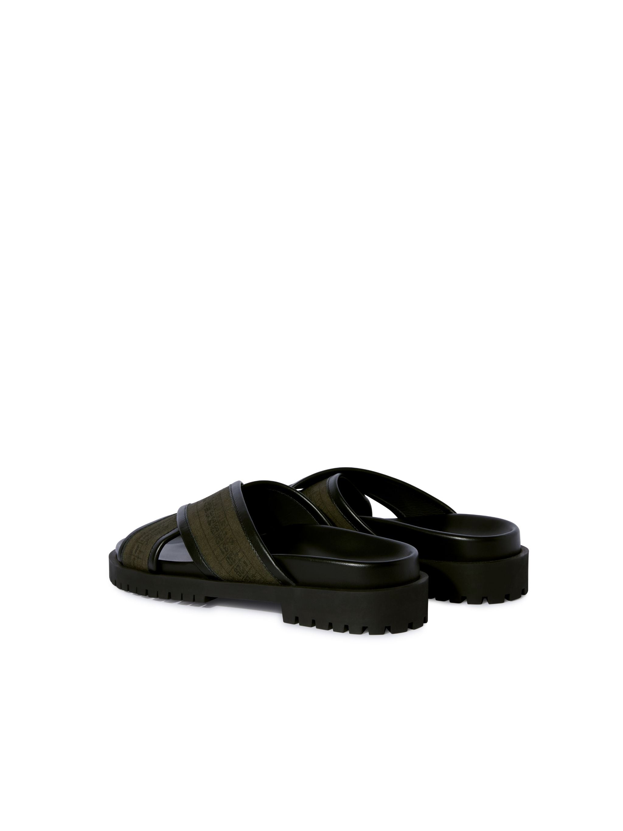 Off-White Chicago Criss Cross Sandal Green
