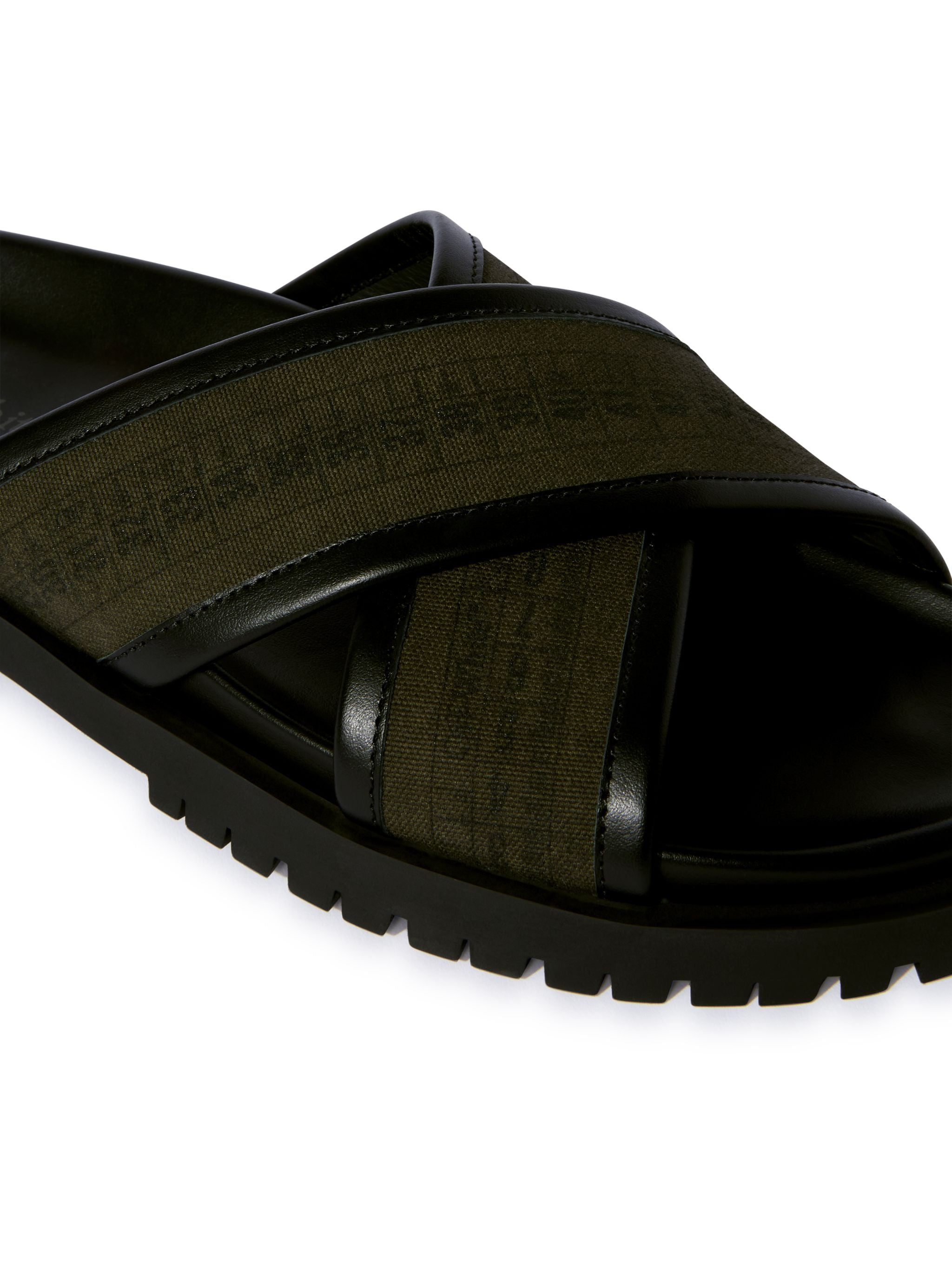 Off-White Chicago Criss Cross Sandal Green