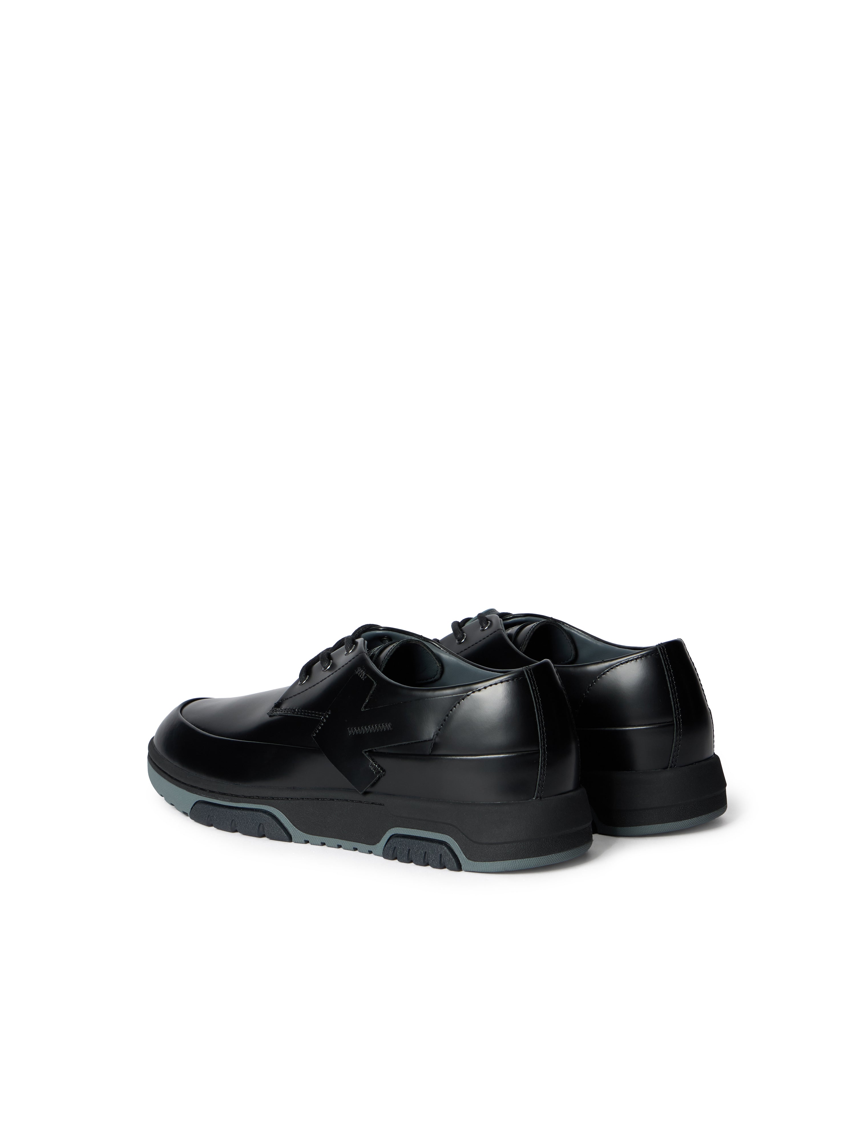 Off-White Derby Leather Shoes Black