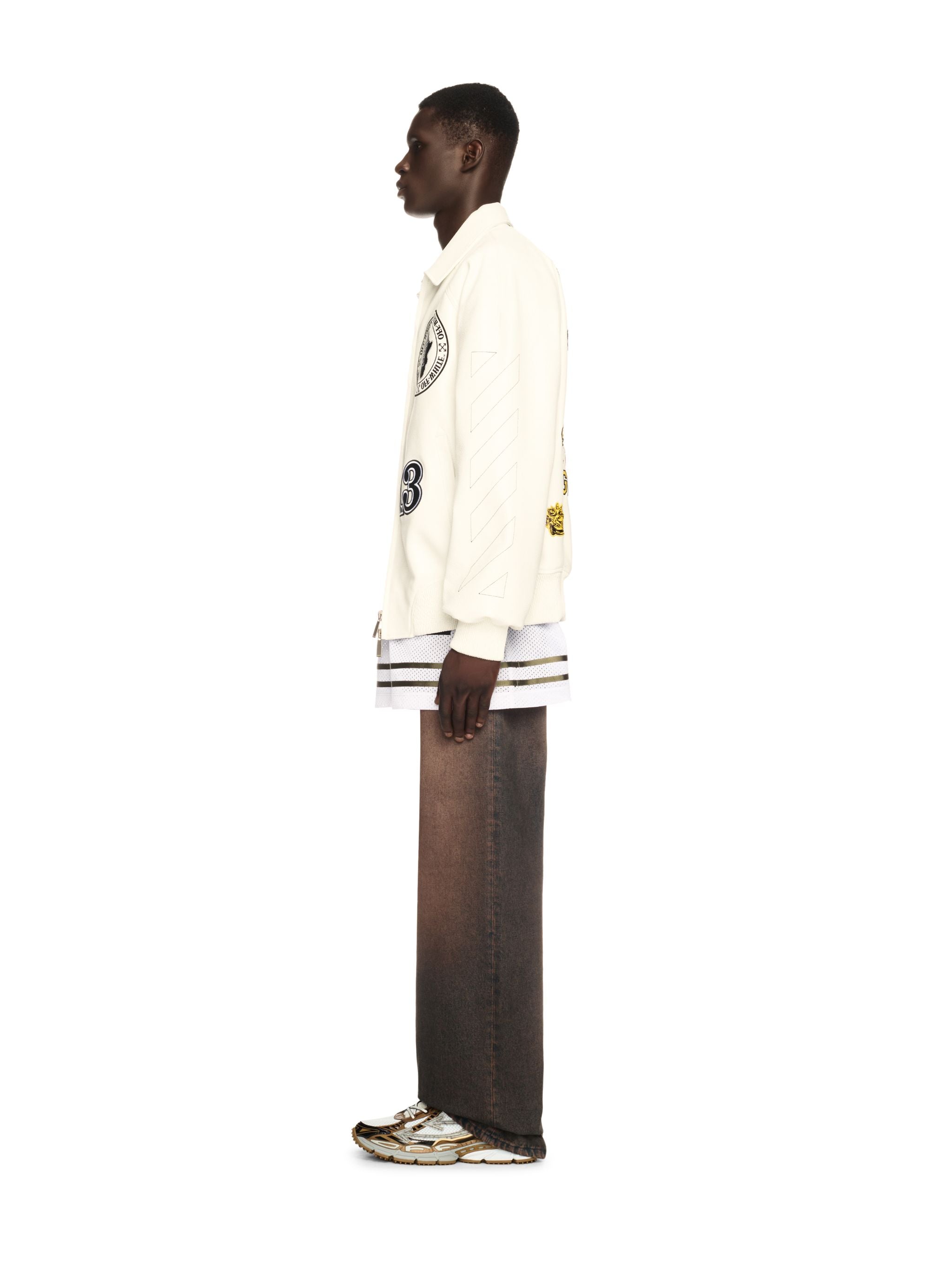 Off-White Rhino Full Lea Raglan Varsity