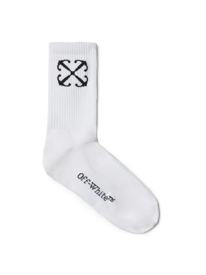 Off-White Arrow Mid Socks Black