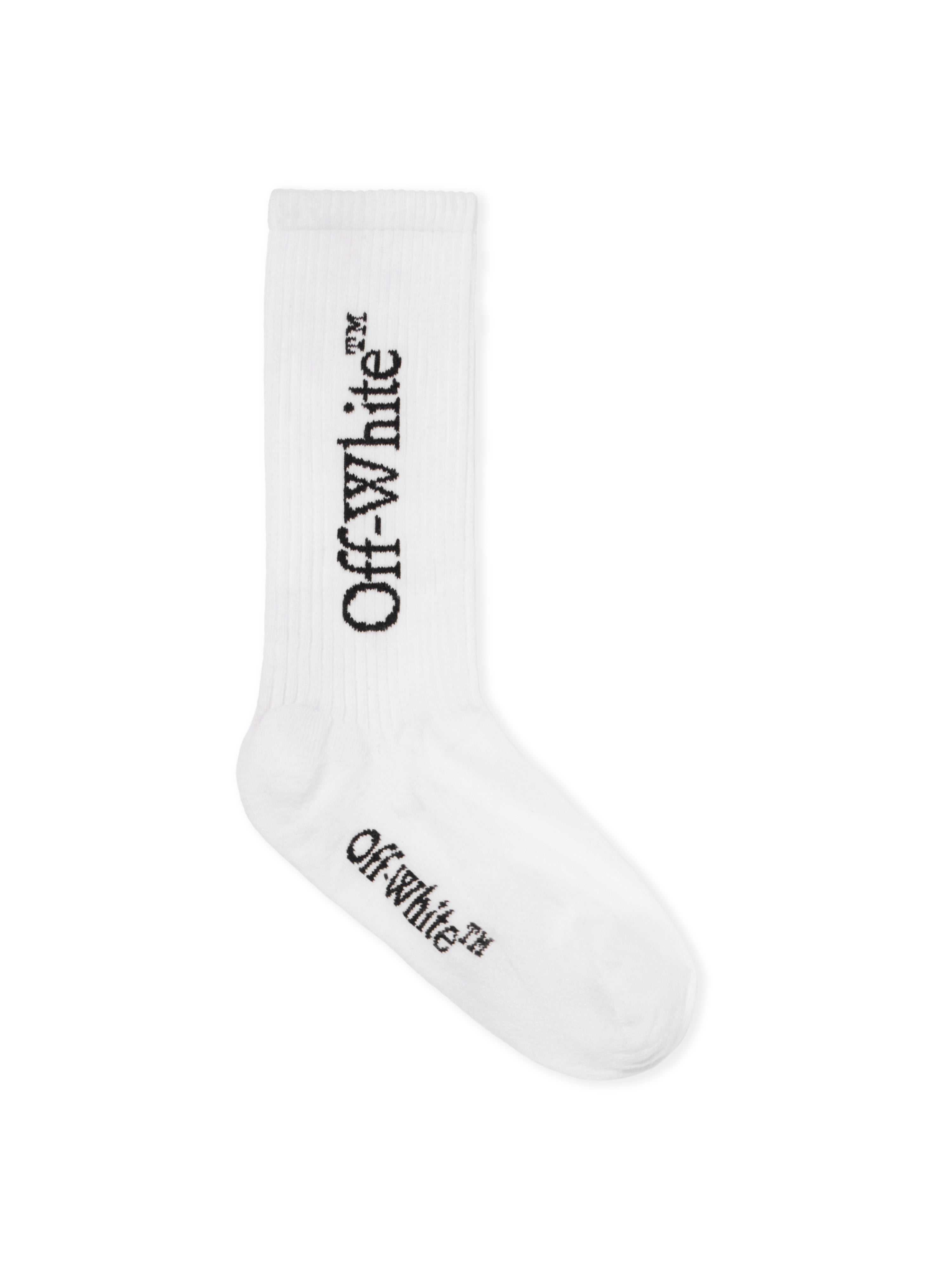 Off-White Bookish Mid Calf Socks